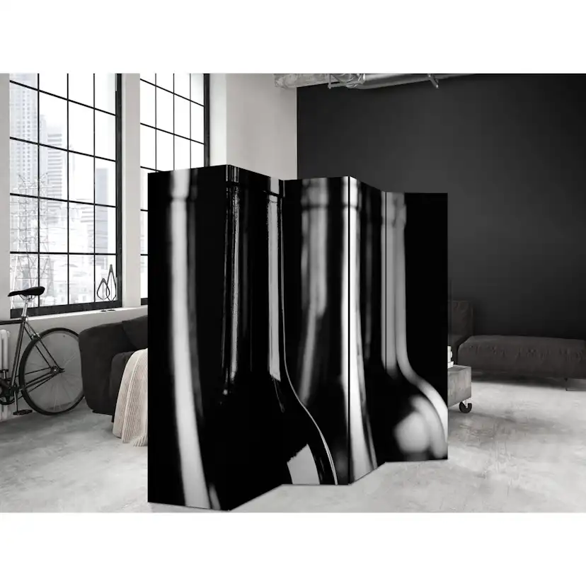 Rumsavdelare Skärmvägg Arkiio Wine Bottles II 225x172 cm