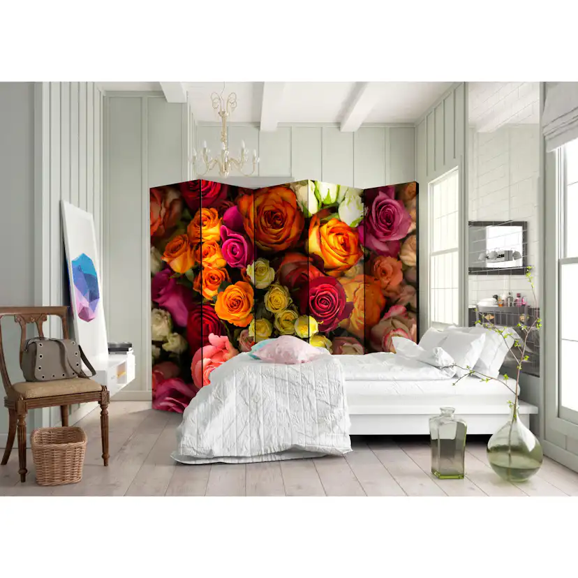 Rumsavdelare Skärmvägg Arkiio Bouquet of Roses II 225x172 cm