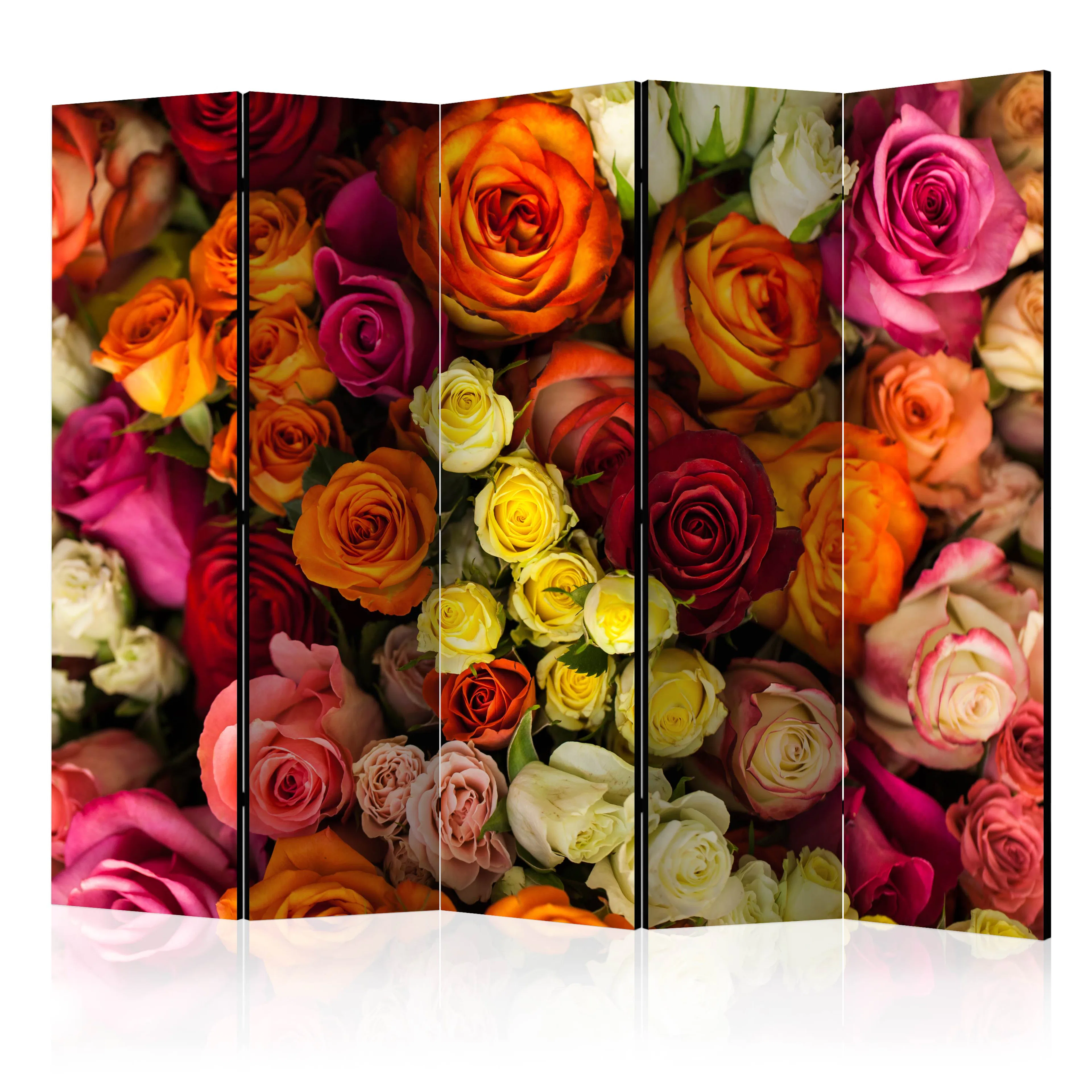 Rumsavdelare Skärmvägg Arkiio Bouquet of Roses II 225x172 cm