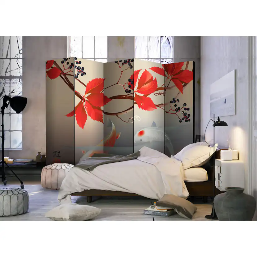 Rumsavdelare Skärmvägg Arkiio Happy Fish II 225x172 cm