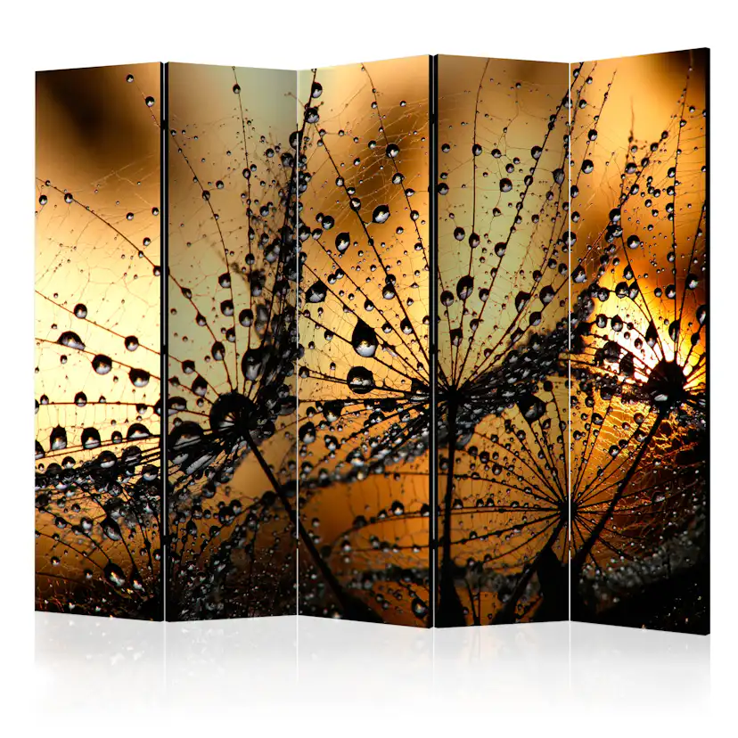 Rumsavdelare Skärmvägg Arkiio Dandelions in the Rain II 225x172 cm