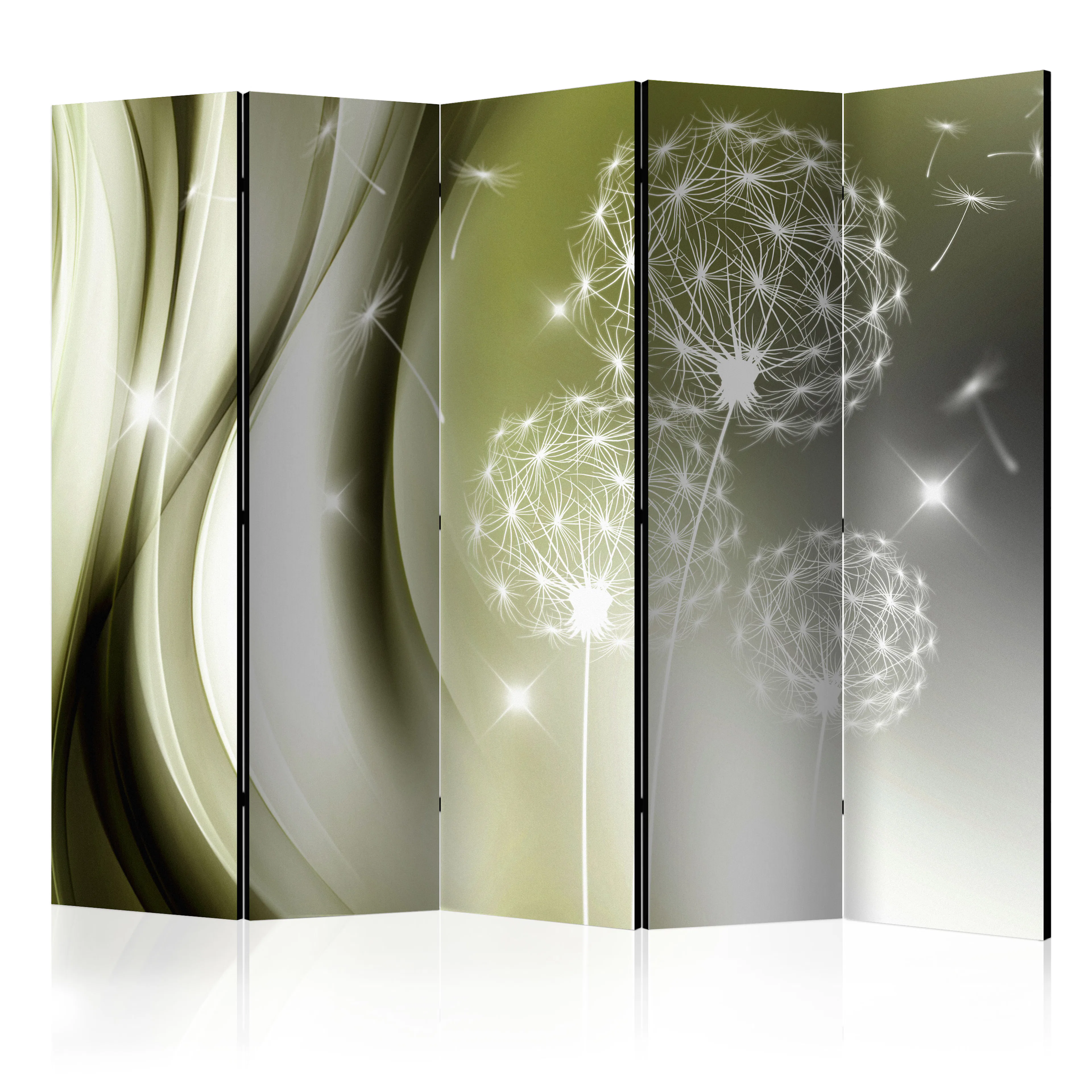 Rumsavdelare Skärmvägg Arkiio Green Gentleness II 225x172 cm