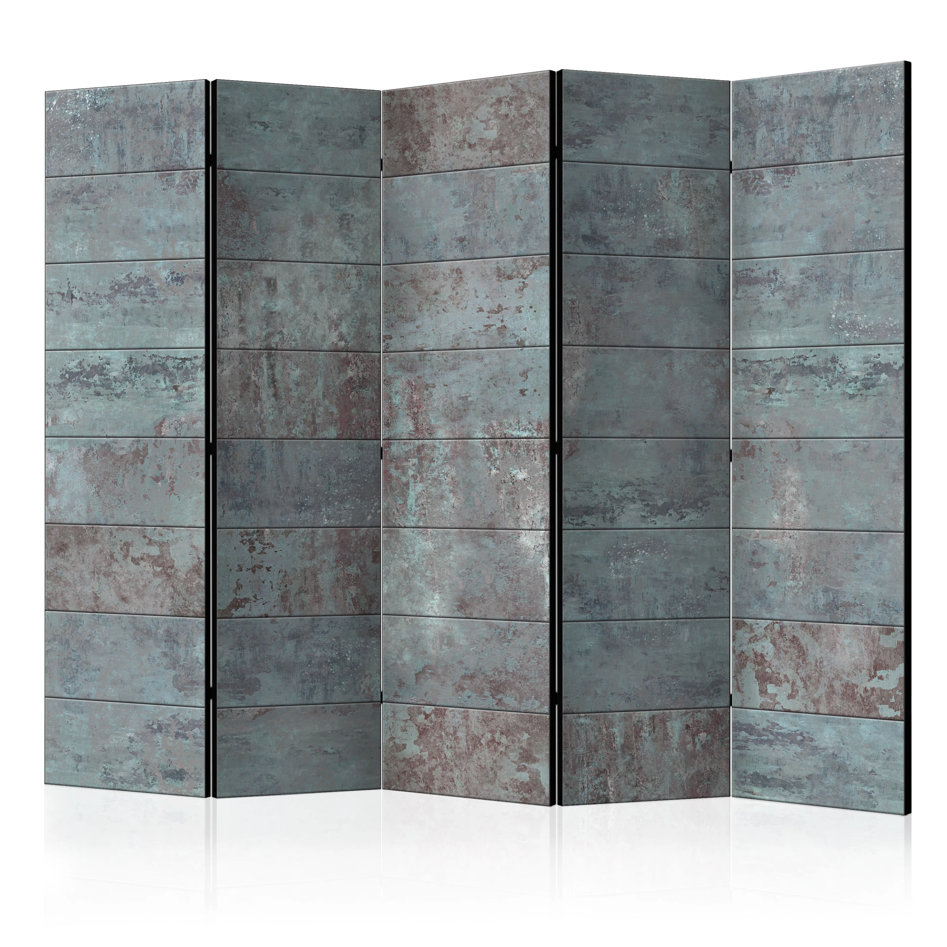 Rumsavdelare Skärmvägg Arkiio Turquoise Concrete II 225x172 cm