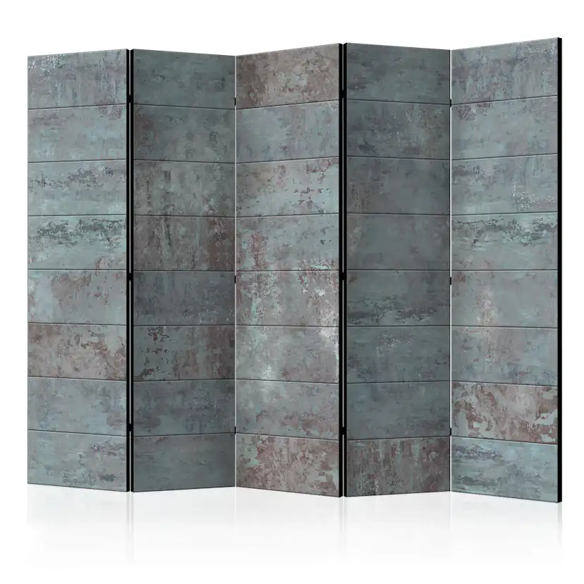 Rumsavdelare Skärmvägg Arkiio Turquoise Concrete II 225x172 cm