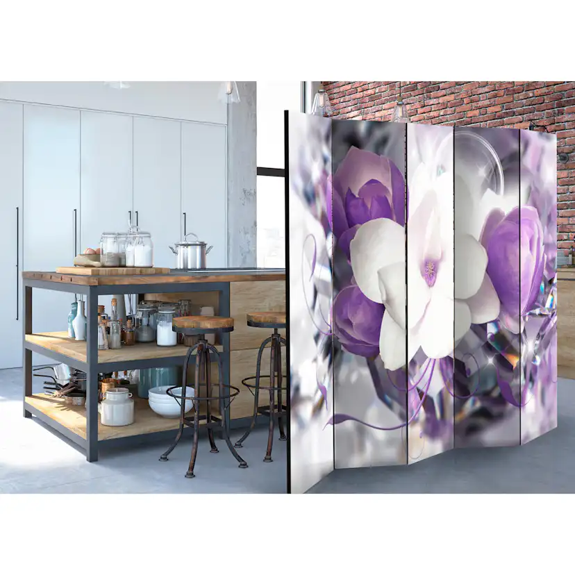 Rumsavdelare Skärmvägg Arkiio Purple Empress II 225x172 cm