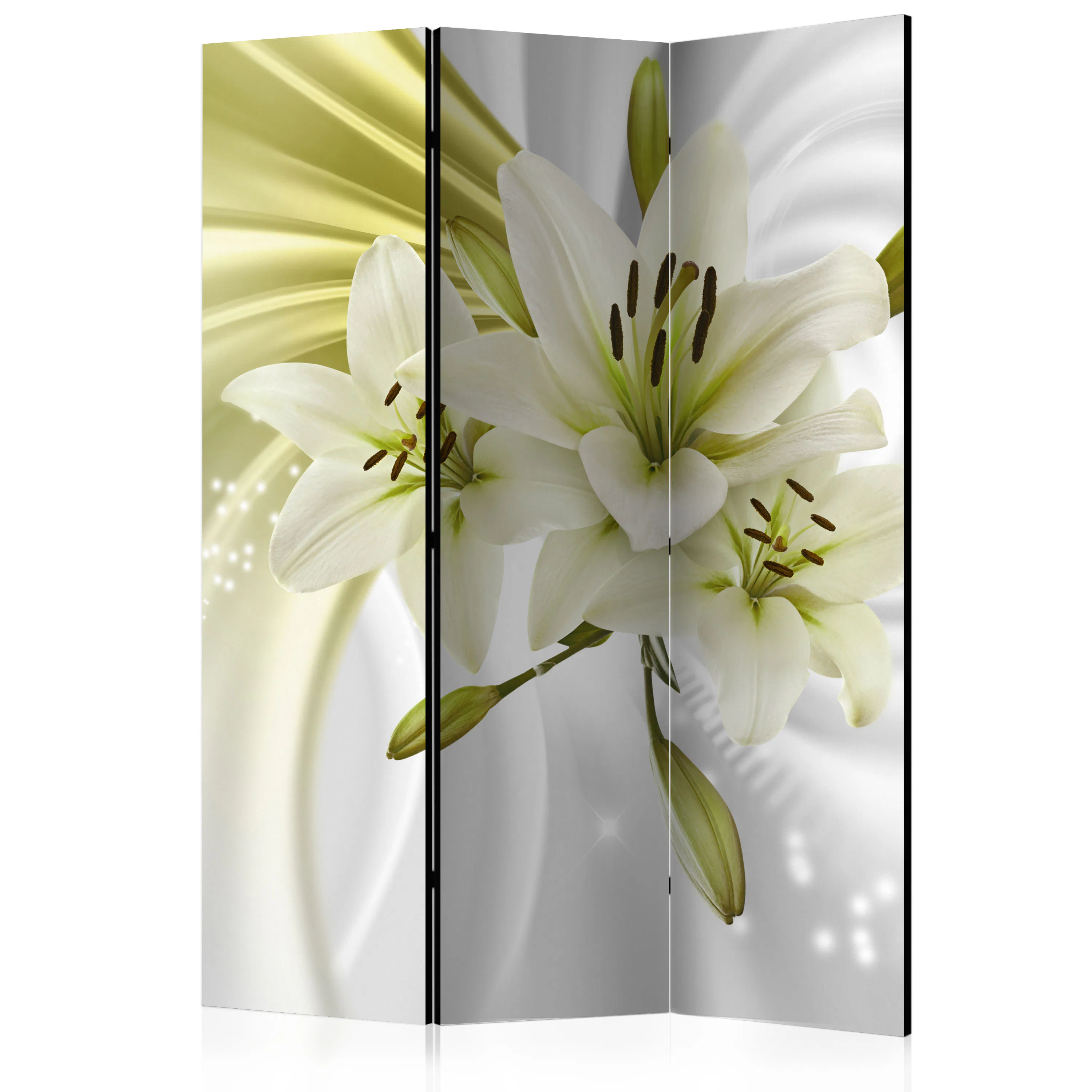 Rumsavdelare Skärmvägg Arkiio Green Captivation 135x172 cm