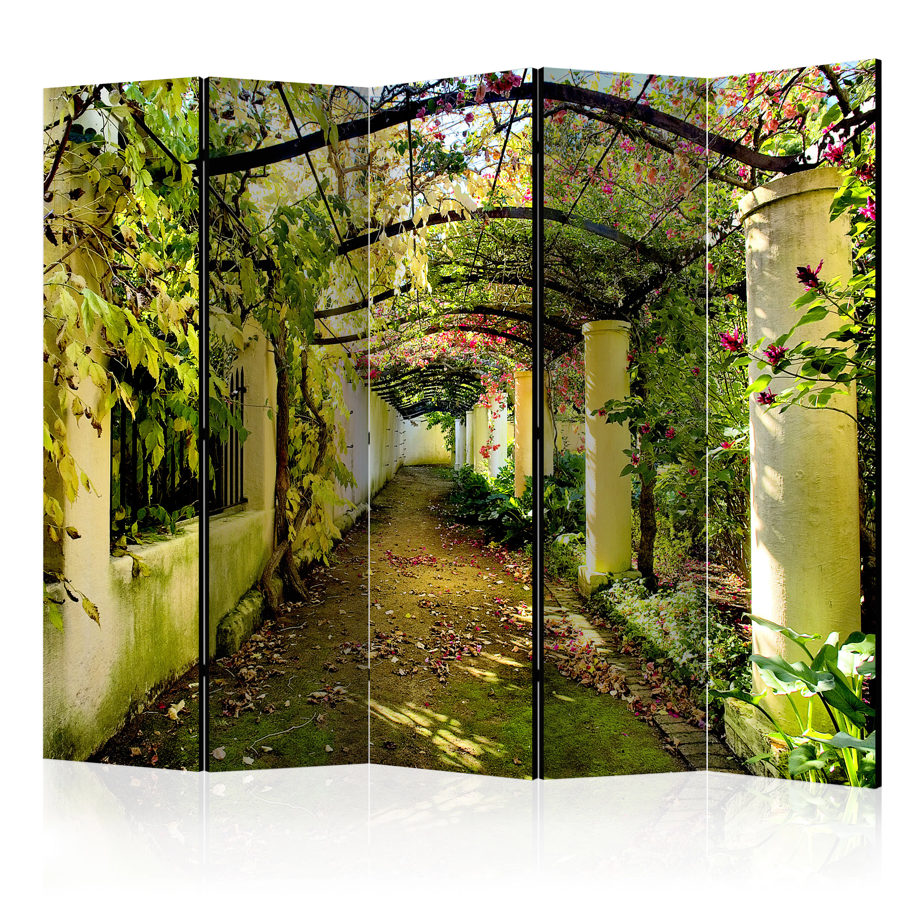 Rumsavdelare Skärmvägg Arkiio Romantic Garden II 225x172 cm