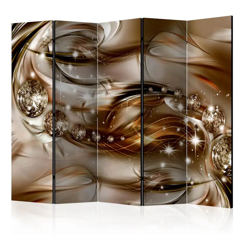 Rumsavdelare Skärmvägg Arkiio Chocolate Tide II 225x172 cm