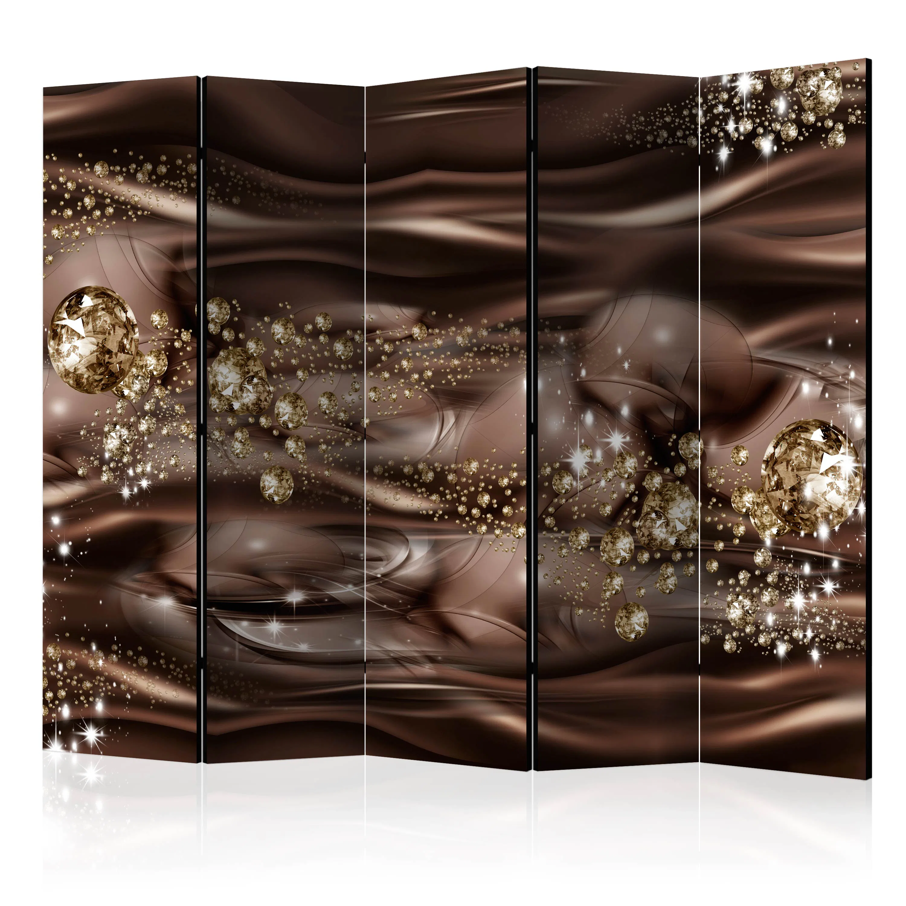 Rumsavdelare Skärmvägg Arkiio Chocolate River II 225x172 cm