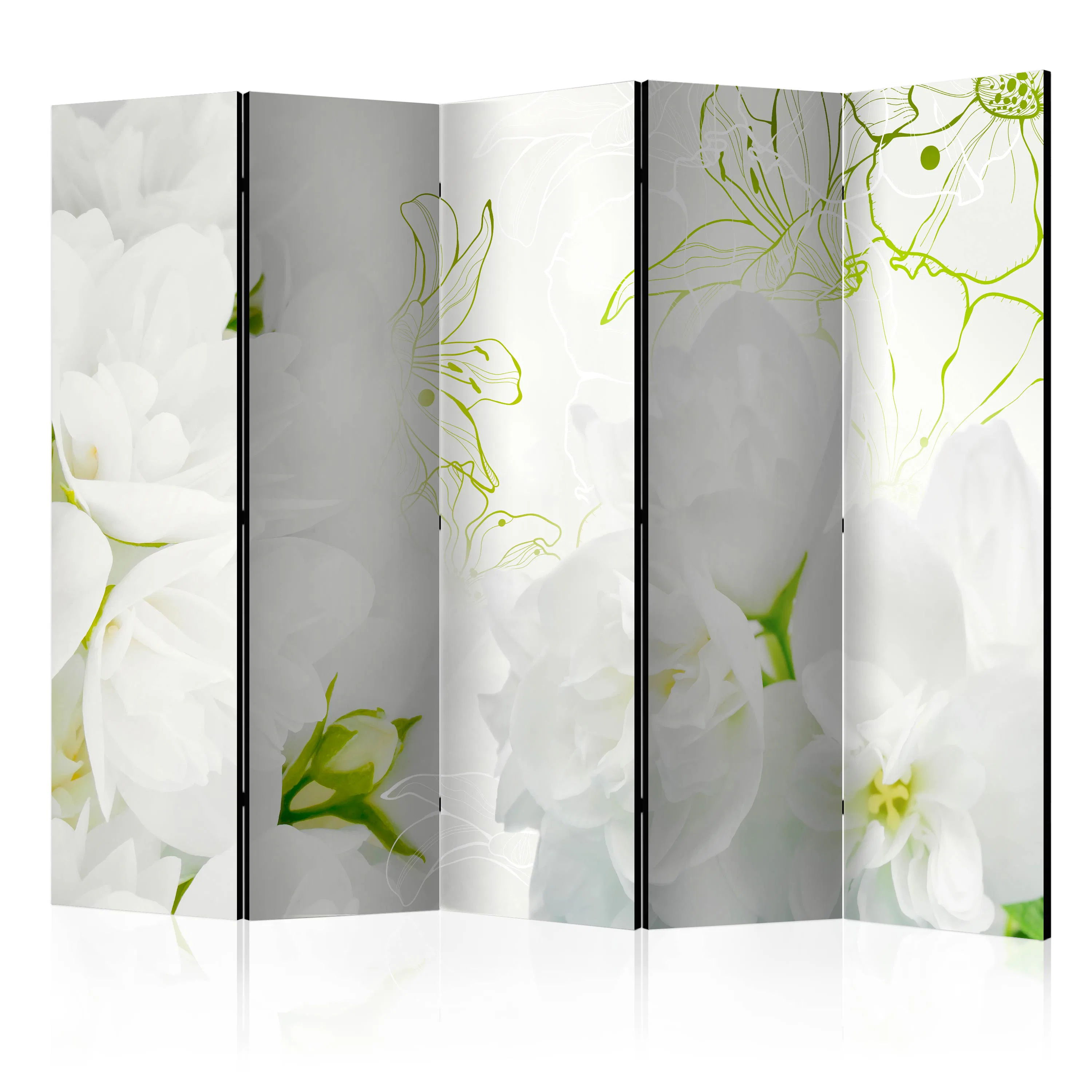 Rumsavdelare Skärmvägg Arkiio Jasmine II 225x172 cm