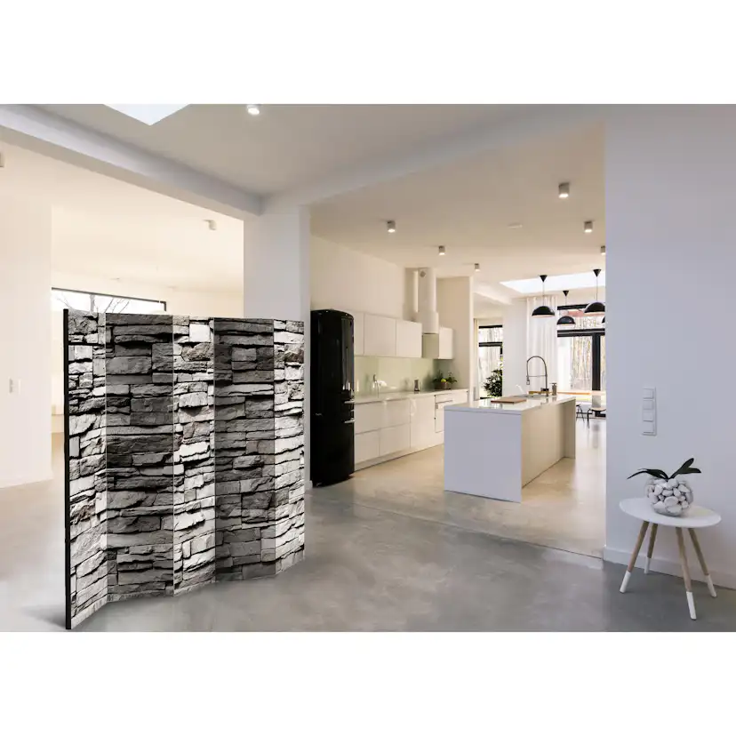 Rumsavdelare Skärmvägg Arkiio Stony Facade II 225x172 cm