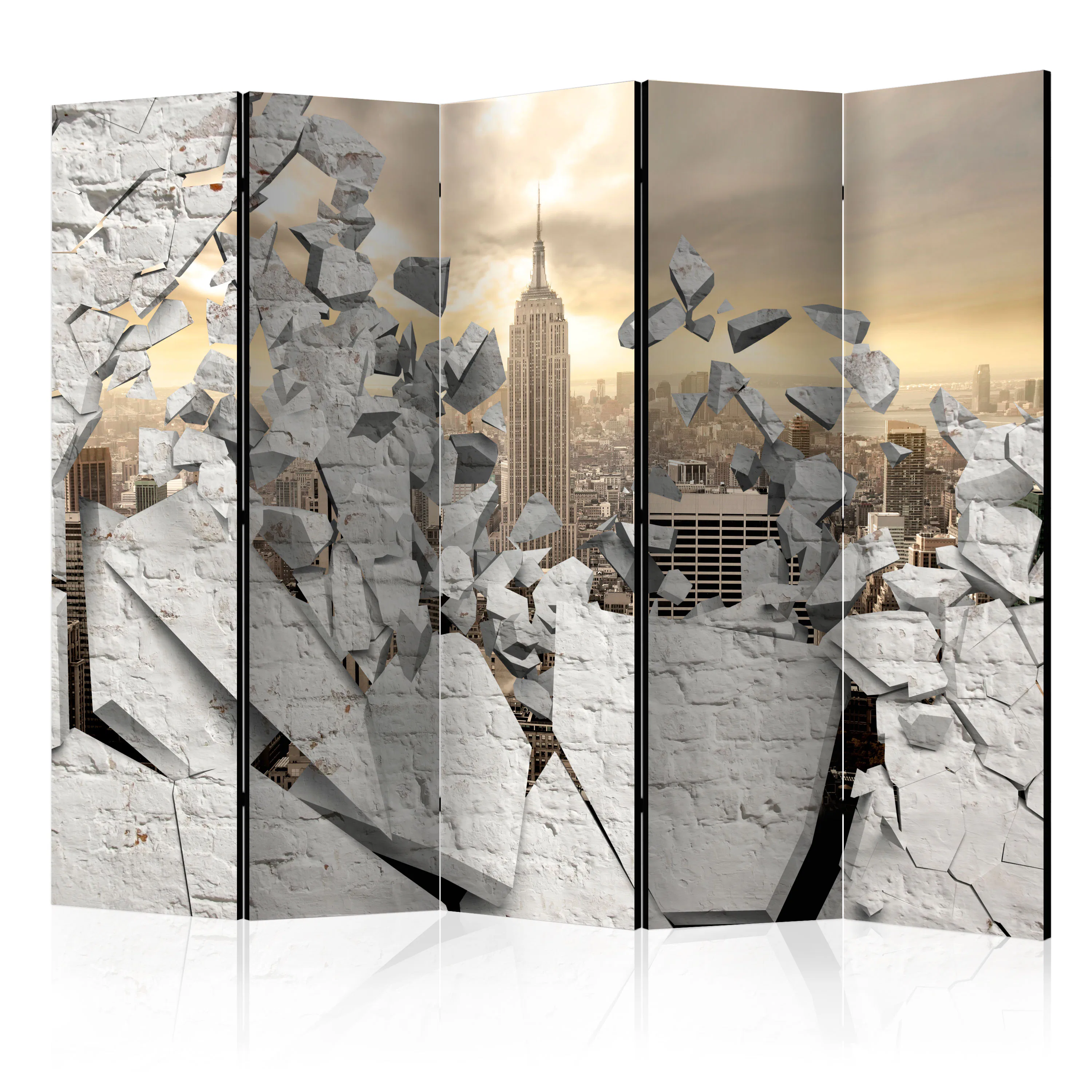 Rumsavdelare Skärmvägg Arkiio City Behind the Wall II 225x172 cm