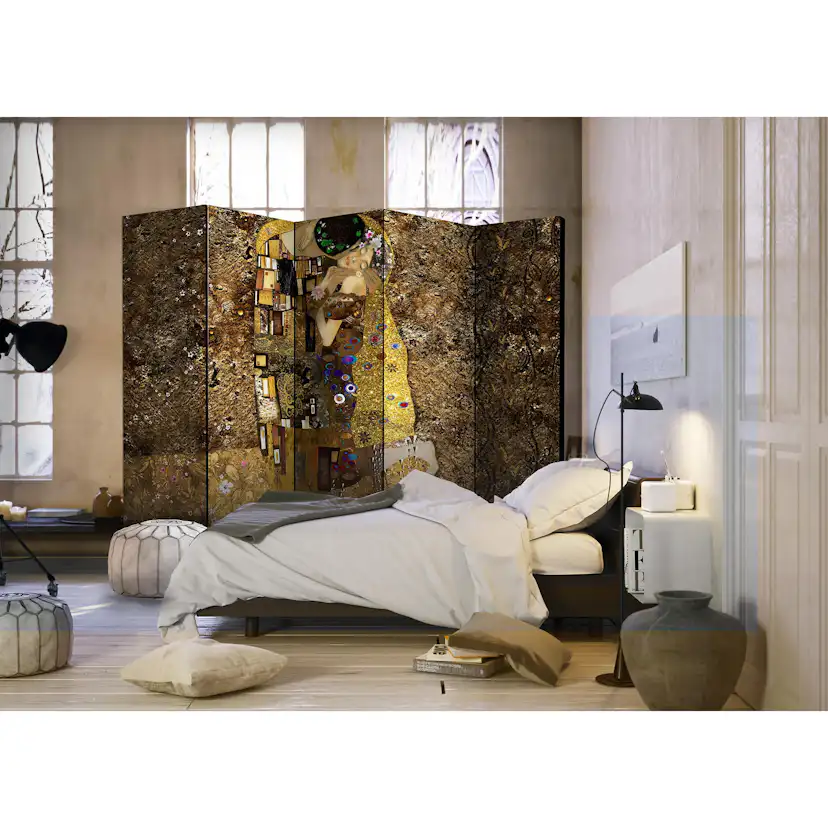 Rumsavdelare Skärmvägg Arkiio Golden Kiss II 225x172 cm
