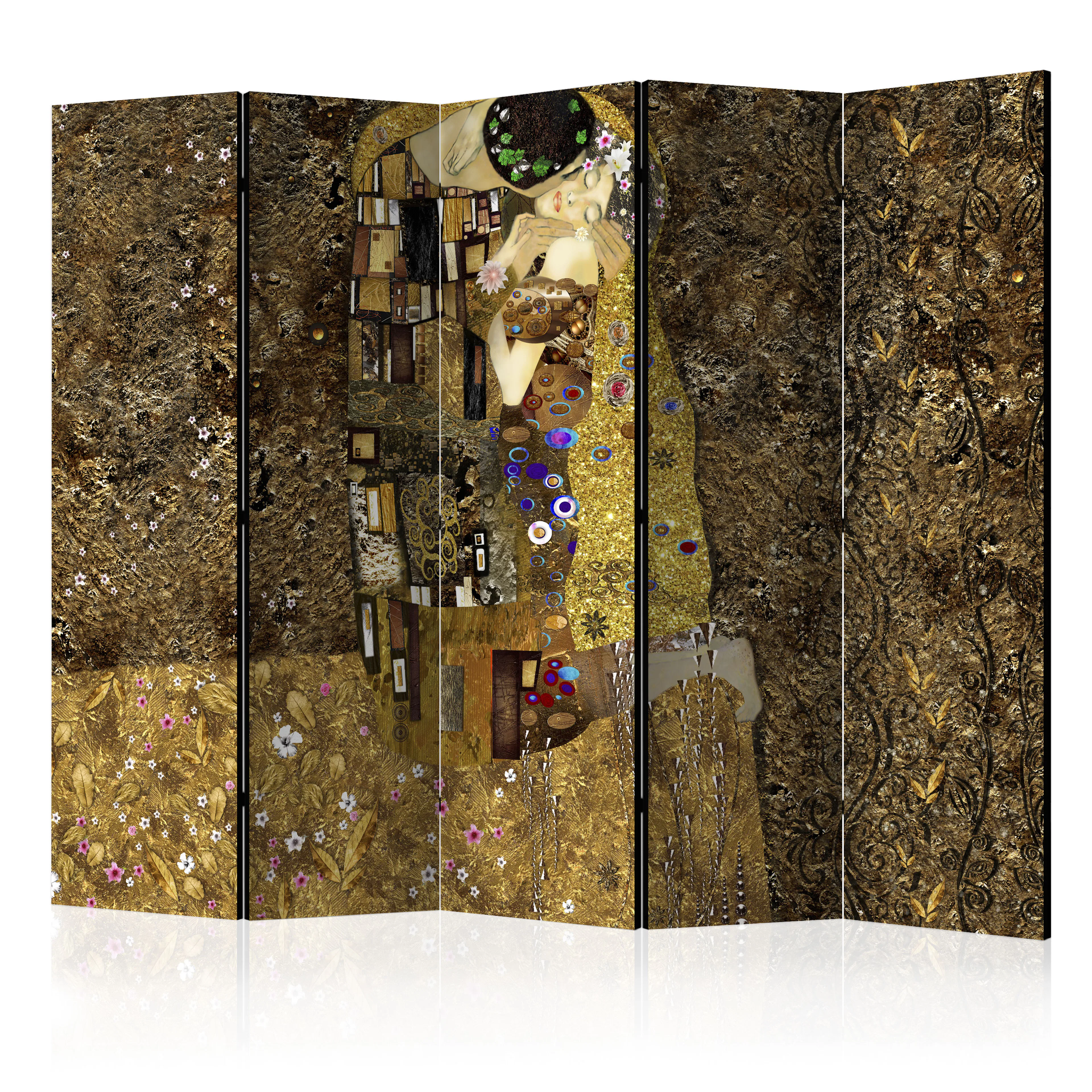 Rumsavdelare Skärmvägg Arkiio Golden Kiss II 225x172 cm