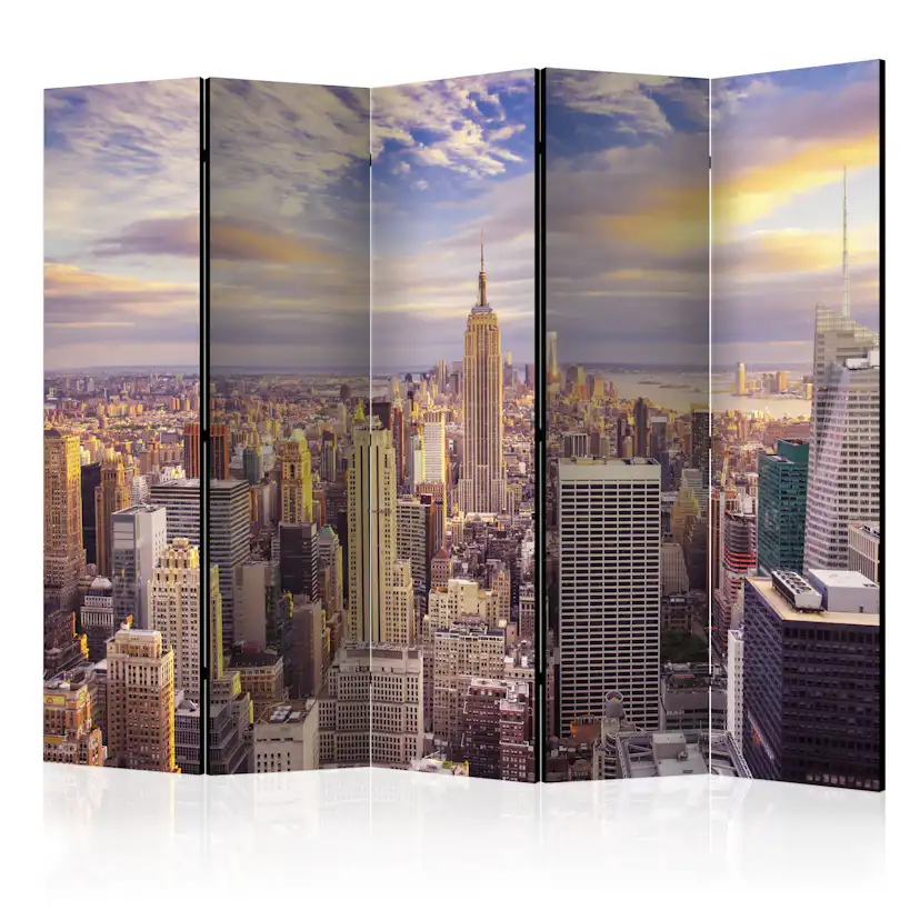 Rumsavdelare Skärmvägg Arkiio New York Morning II 225x172 cm