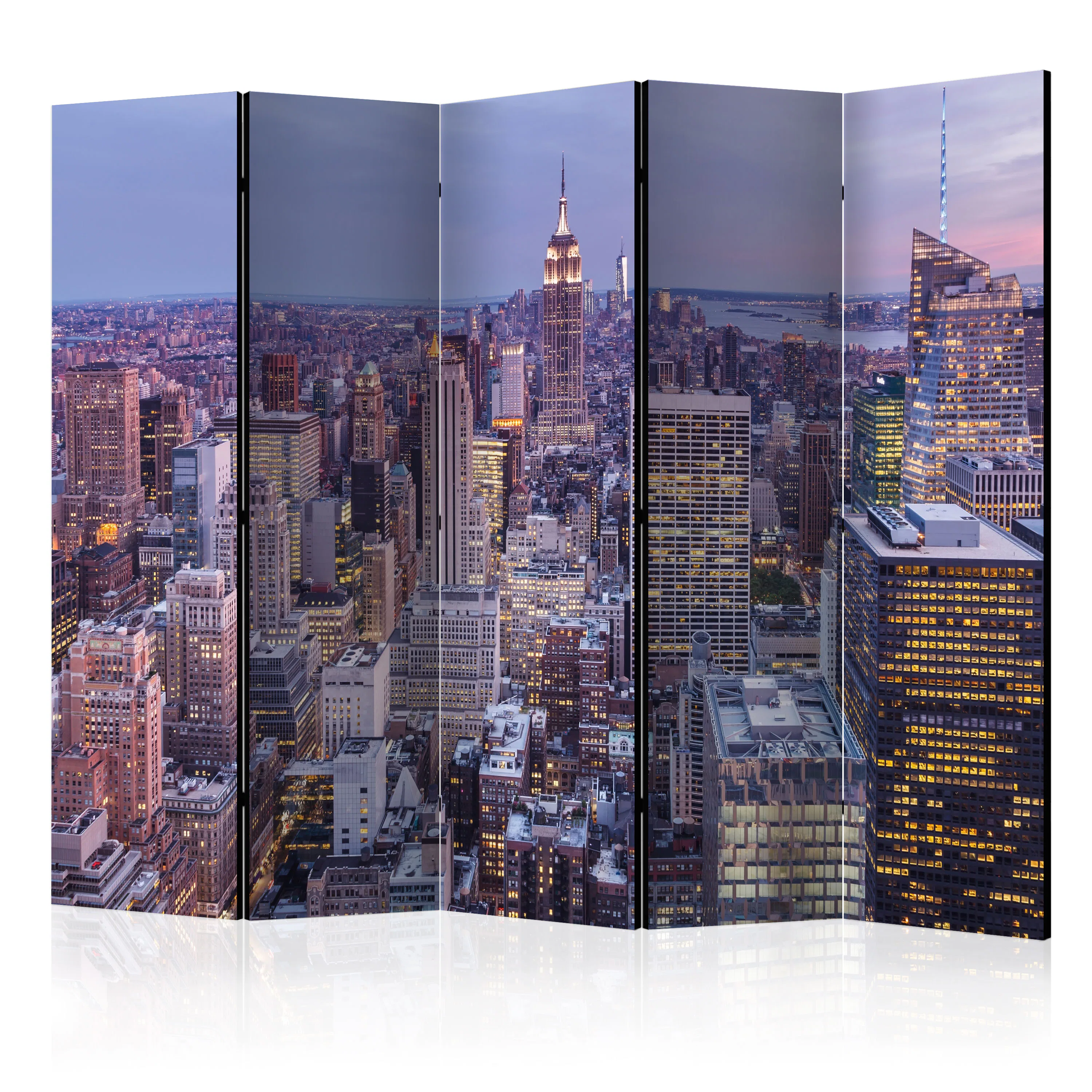 Rumsavdelare Skärmvägg Arkiio Evening City II 225x172 cm