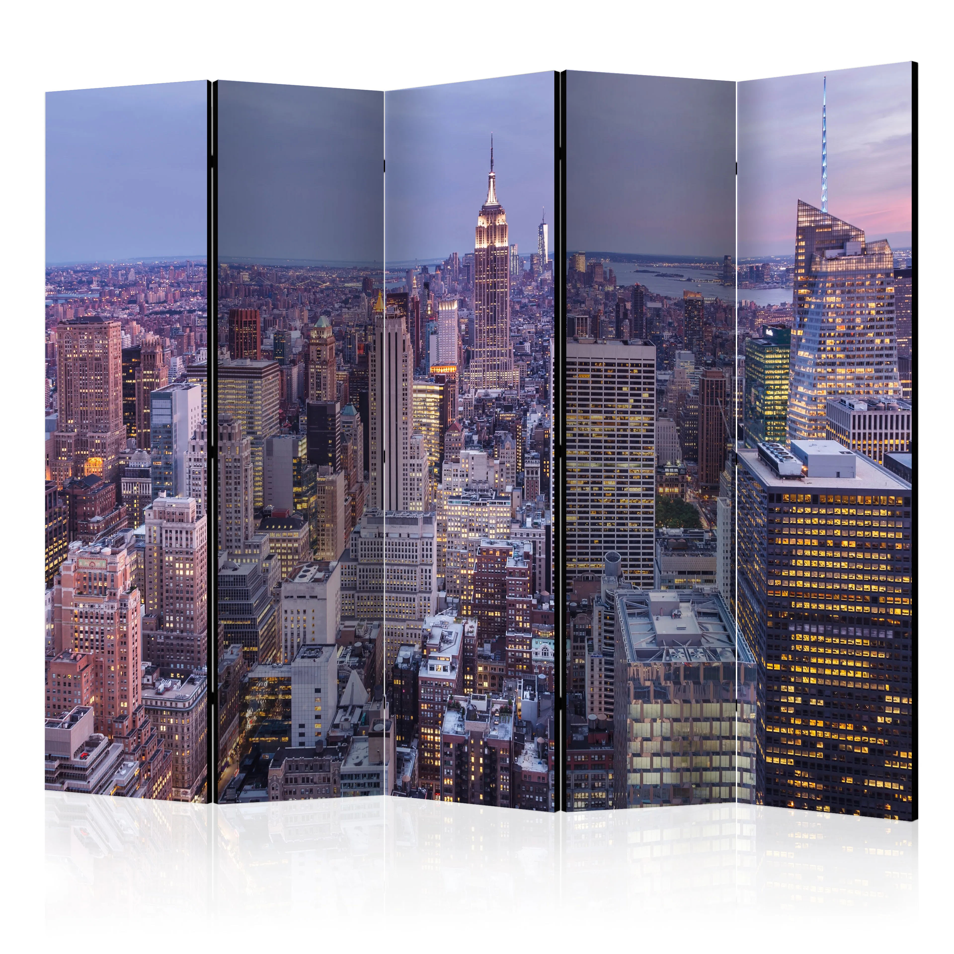 Rumsavdelare Skärmvägg Arkiio Evening City II 225x172 cm