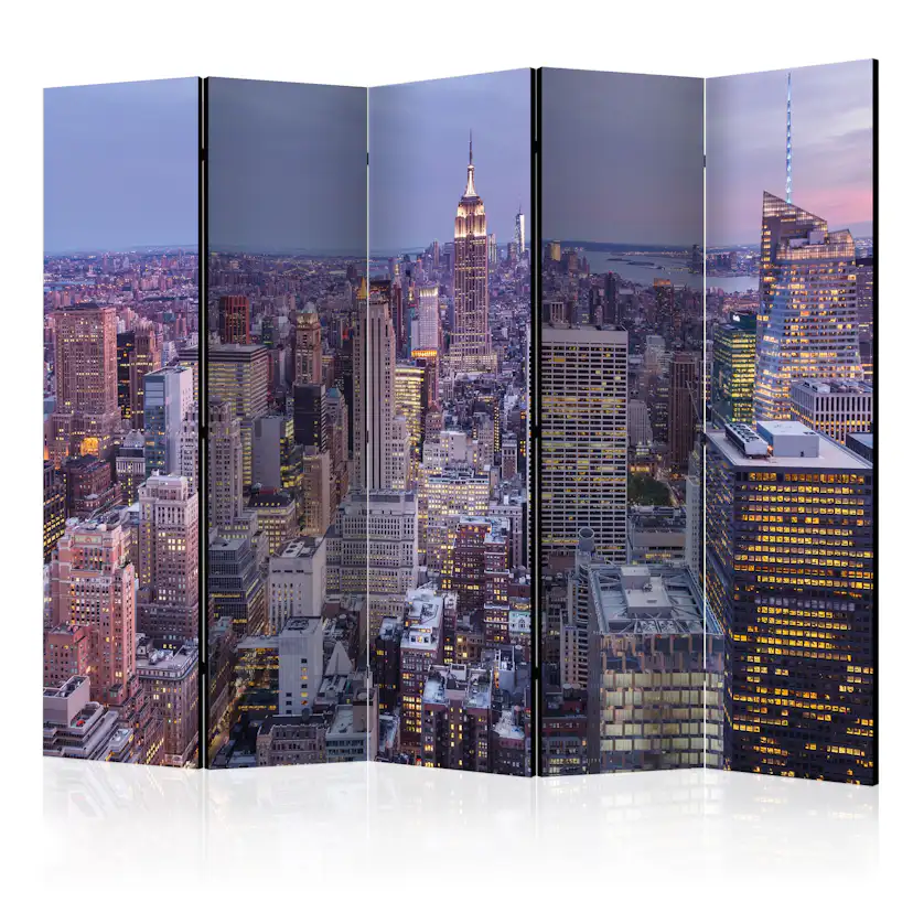 Rumsavdelare Skärmvägg Arkiio Evening City II 225x172 cm