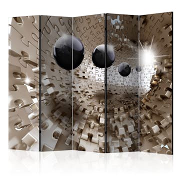 Rumsavdelare Skärmvägg Arkiio Golden Jigsaw II 225x172 cm