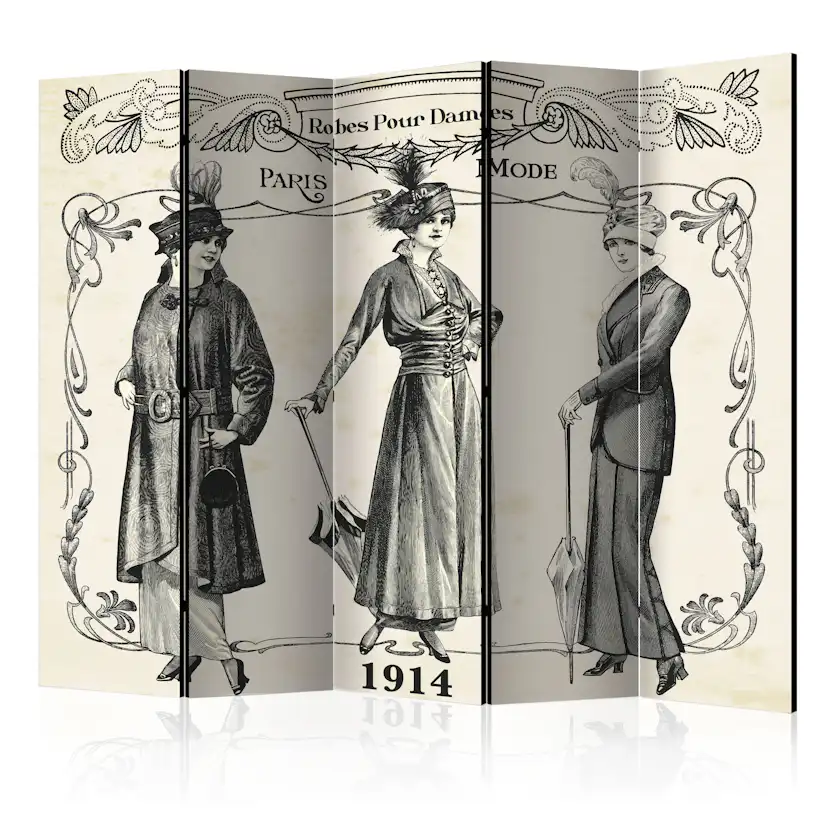 Rumsavdelare Skärmvägg Arkiio Dress 1914 II 225x172 cm