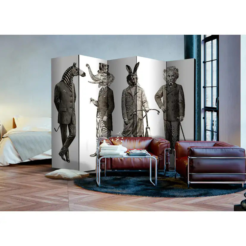 Rumsavdelare Skärmvägg Arkiio Elegant Zoo II 225x172 cm