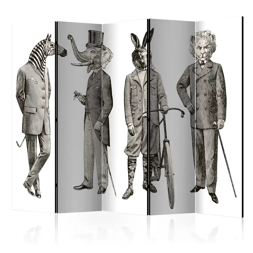 Rumsavdelare Skärmvägg Arkiio Elegant Zoo II 225x172 cm