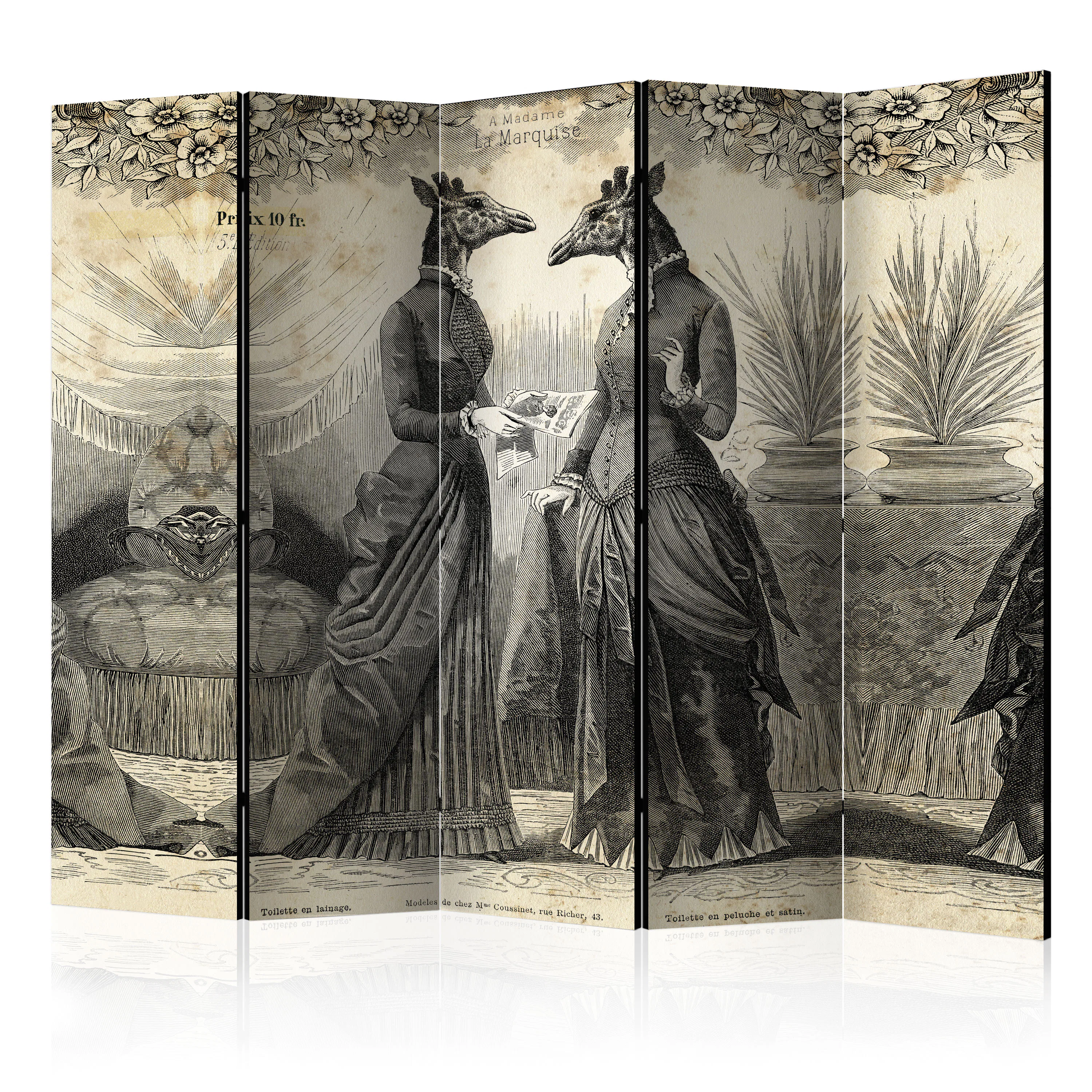 Rumsavdelare Skärmvägg Arkiio Conversation II 225x172 cm