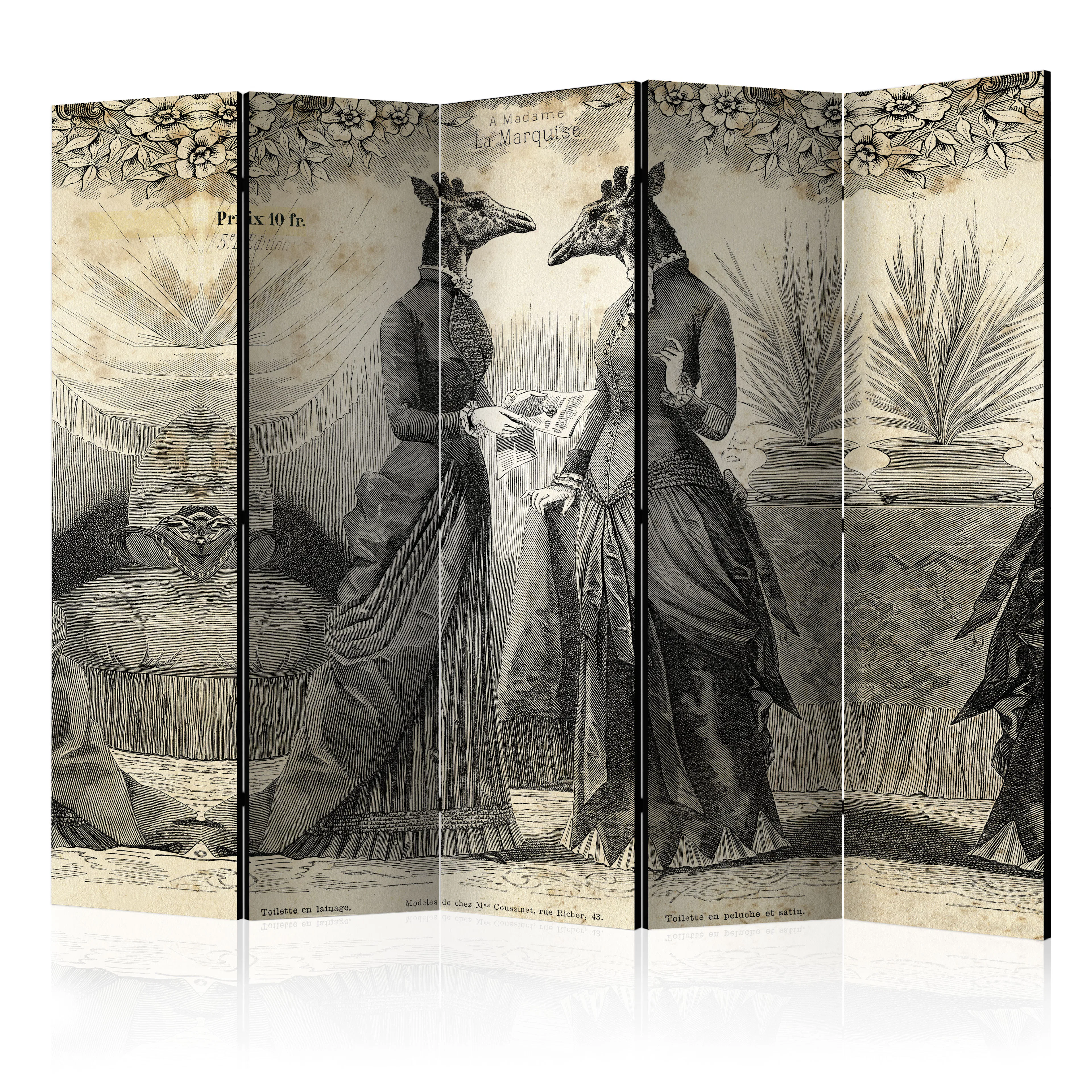 Rumsavdelare Skärmvägg Arkiio Conversation II 225x172 cm