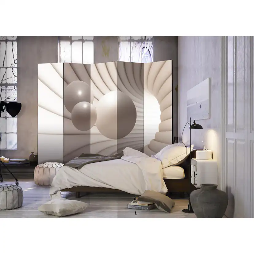 Rumsavdelare Skärmvägg Arkiio Balls in the Tunnel II 225x172 cm
