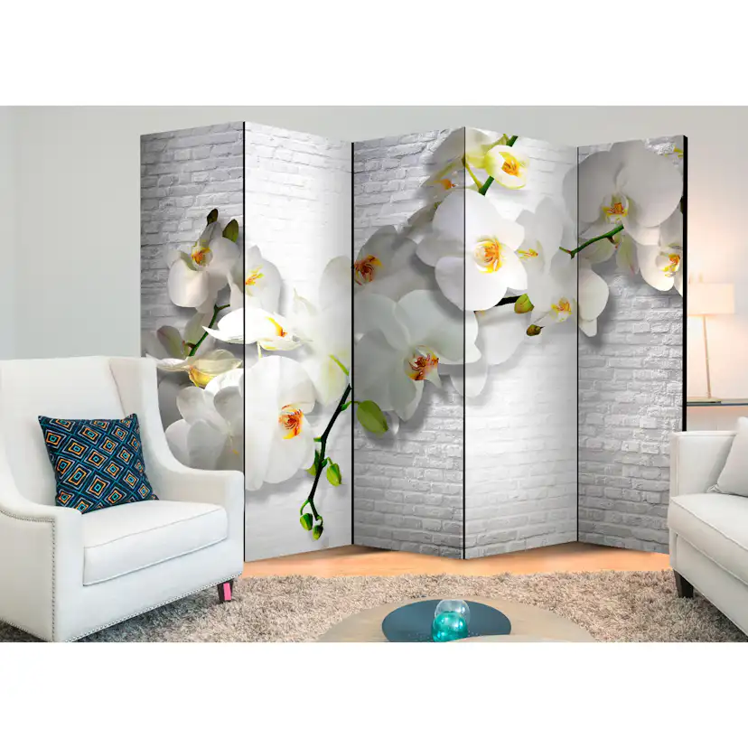 Rumsavdelare Skärmvägg Arkiio The Urban Orchid II 225x172 cm