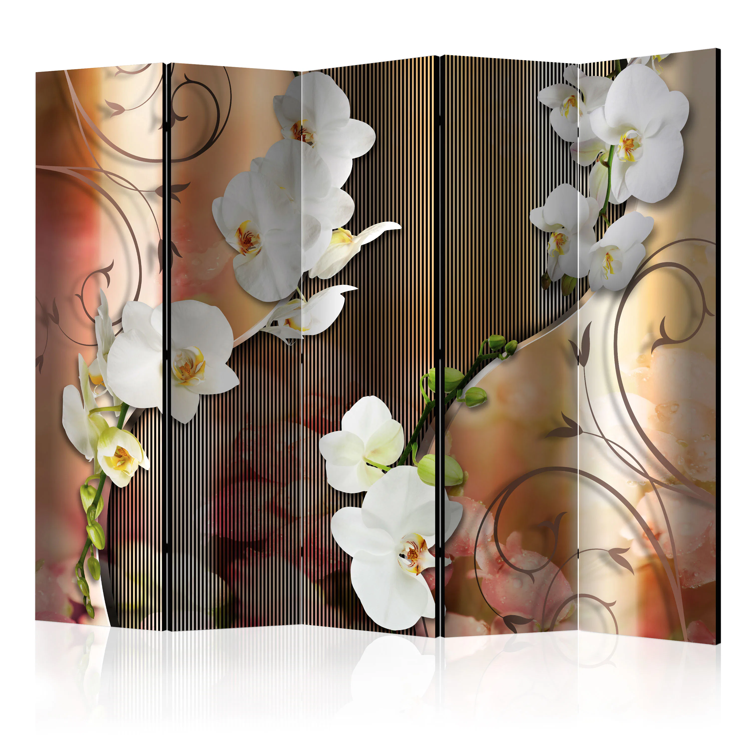Rumsavdelare Skärmvägg Arkiio Orchid II 225x172 cm