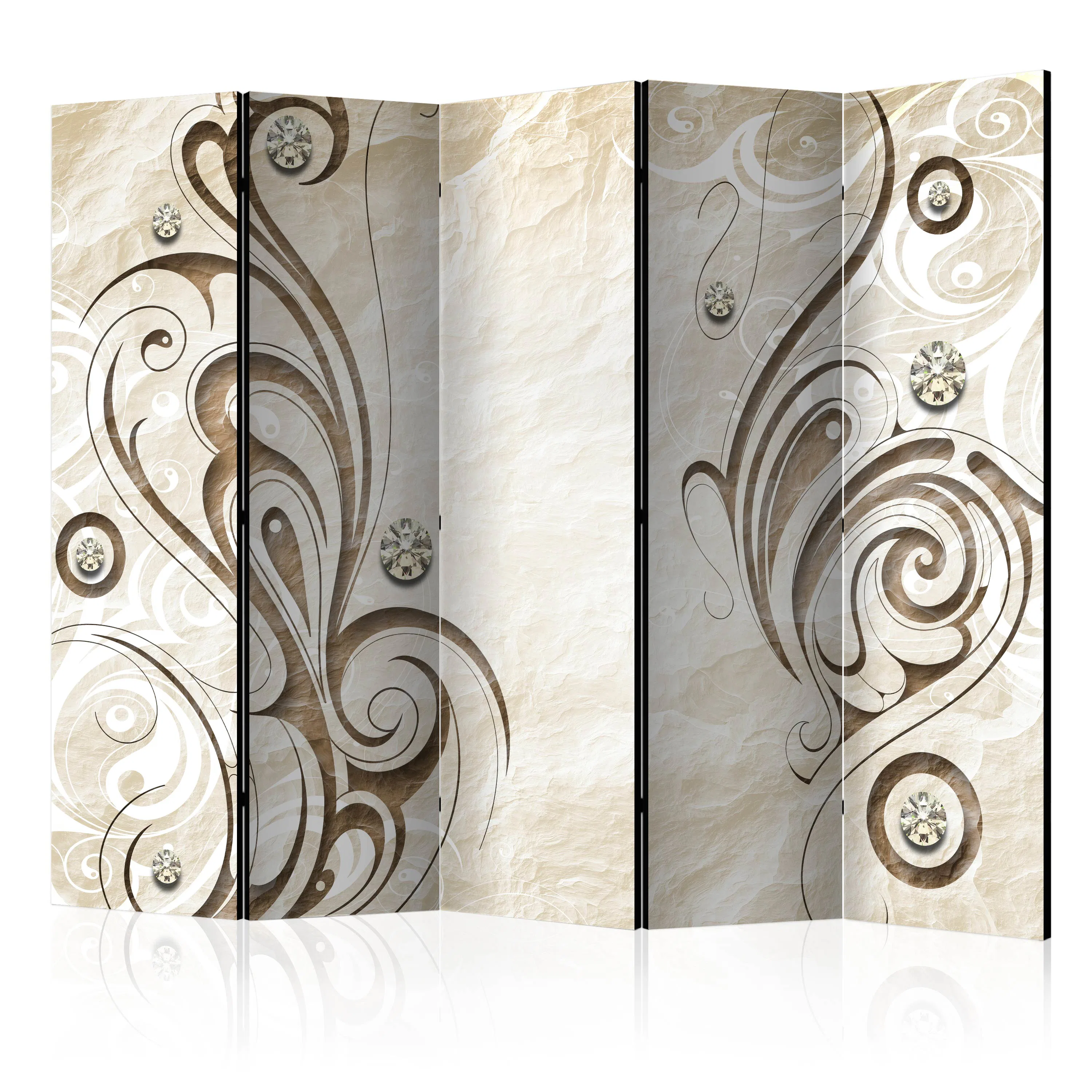 Rumsavdelare Skärmvägg Arkiio Stone Butterfly II 225x172 cm