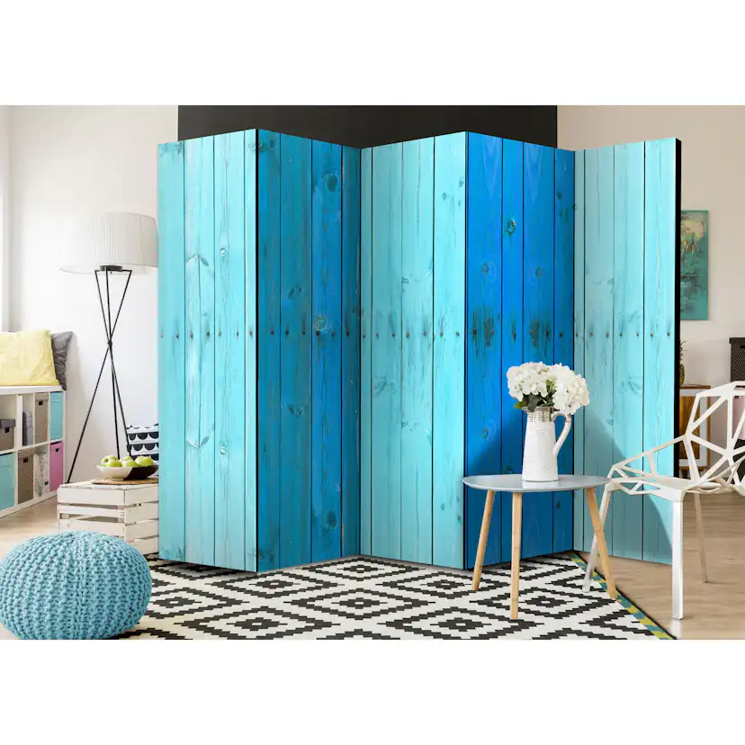 Rumsavdelare Skärmvägg Arkiio The Blue Boards II 225x172 cm