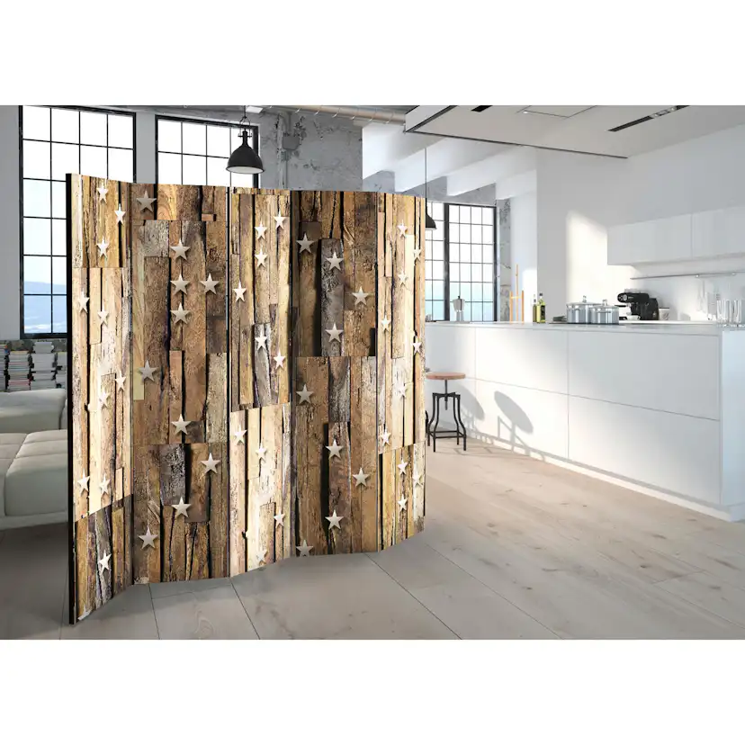 Rumsavdelare Skärmvägg Arkiio Wooden Constellation II 225x172 cm