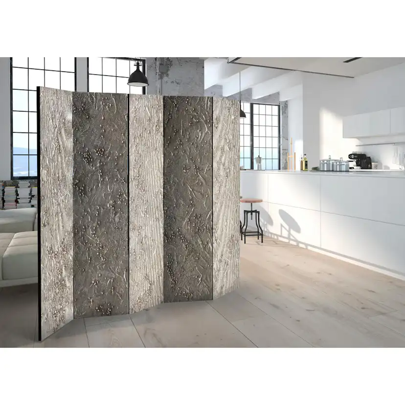 Rumsavdelare Skärmvägg Arkiio Silver Serenade II 225x172 cm