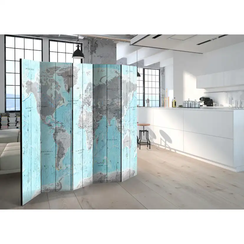 Rumsavdelare Skärmvägg Arkiio Wooden Travels 225x172 cm