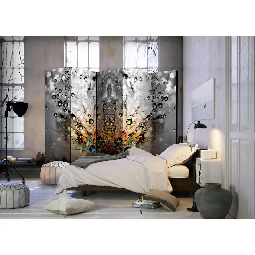 Rumsavdelare Skärmvägg Arkiio Enchanted Morning Dew II 225x172 cm