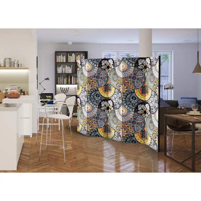 Rumsavdelare Skärmvägg Arkiio Painted Exoticism II 225x172 cm