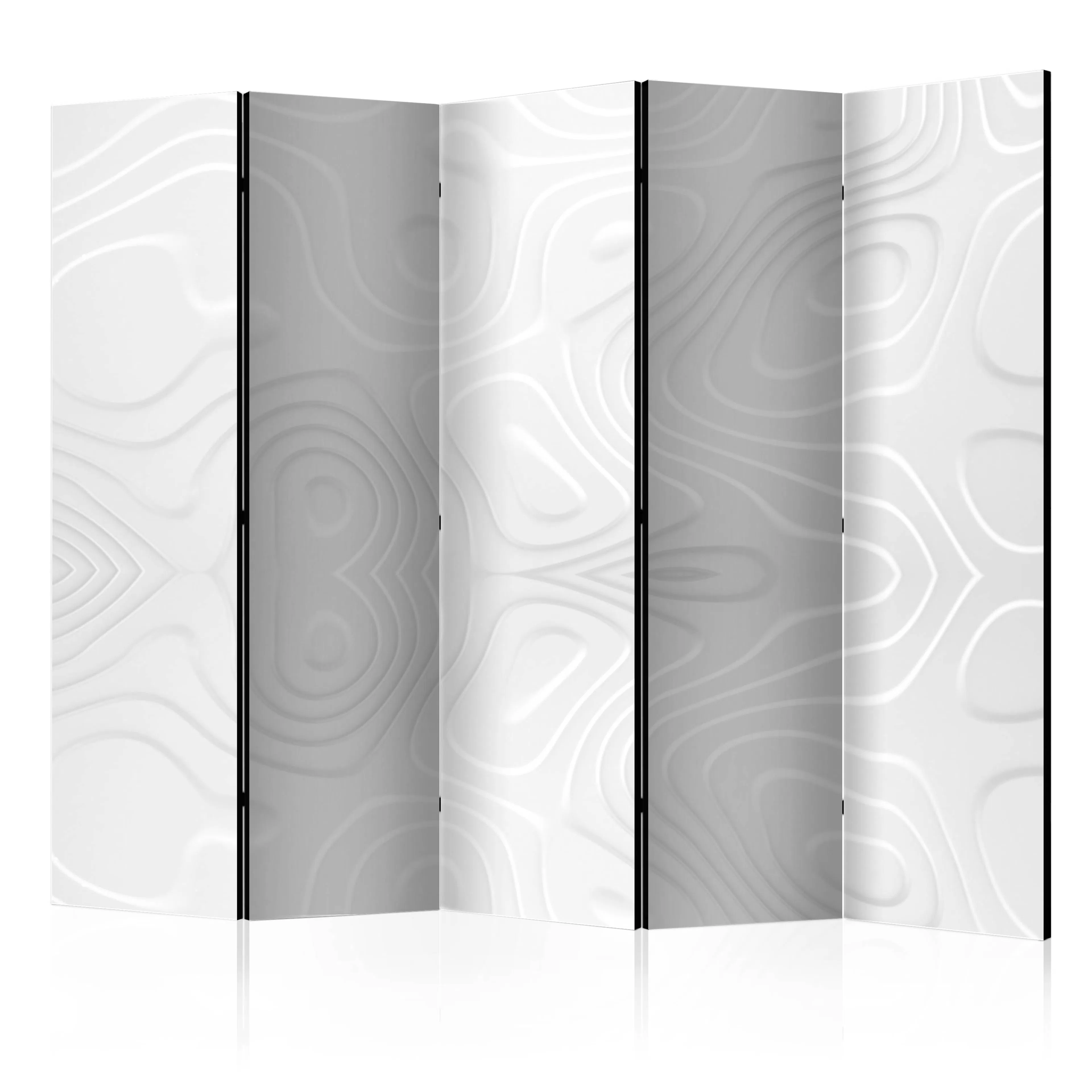 Rumsavdelare Skärmvägg Arkiio White waves II 225x172 cm