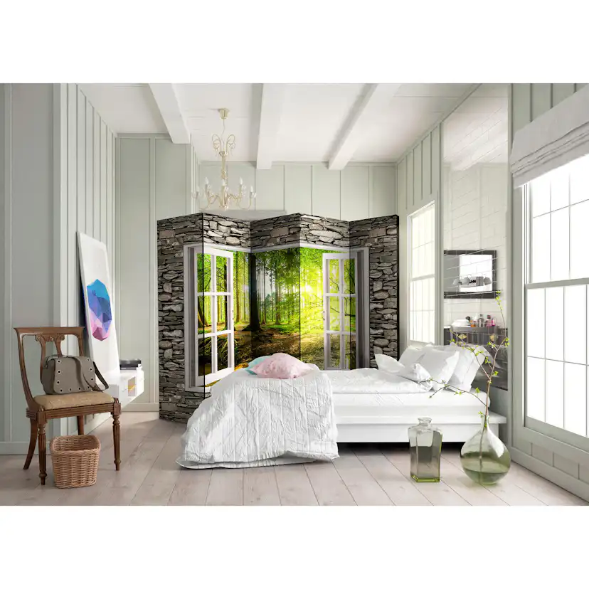 Rumsavdelare Skärmvägg Arkiio Morning Forest II 225x172 cm