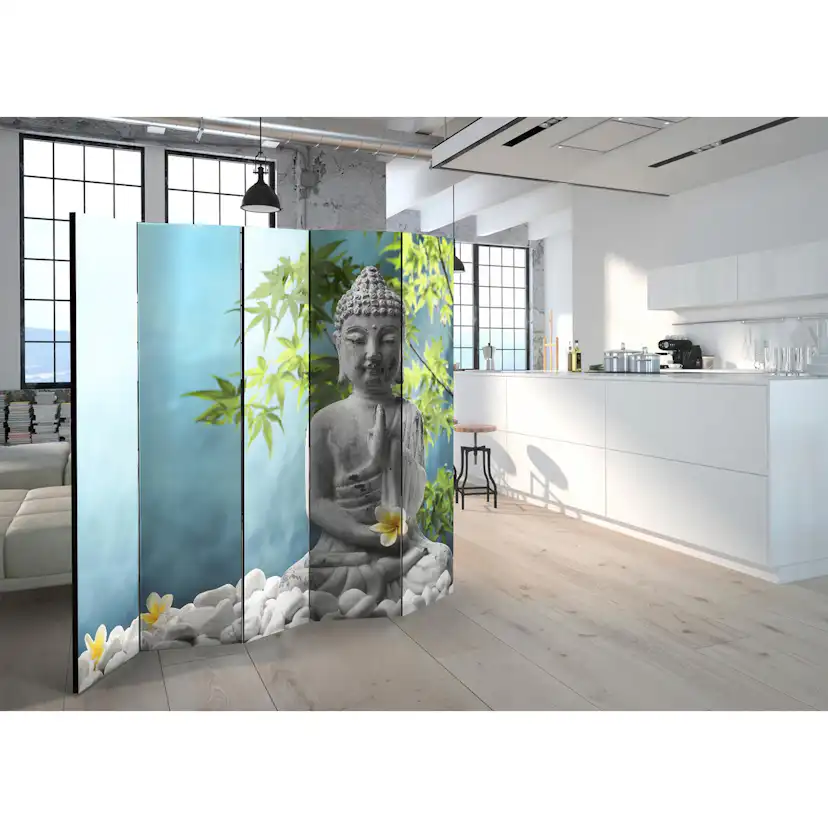 Rumsavdelare Skärmvägg Arkiio Meditating Buddha II 225x172 cm