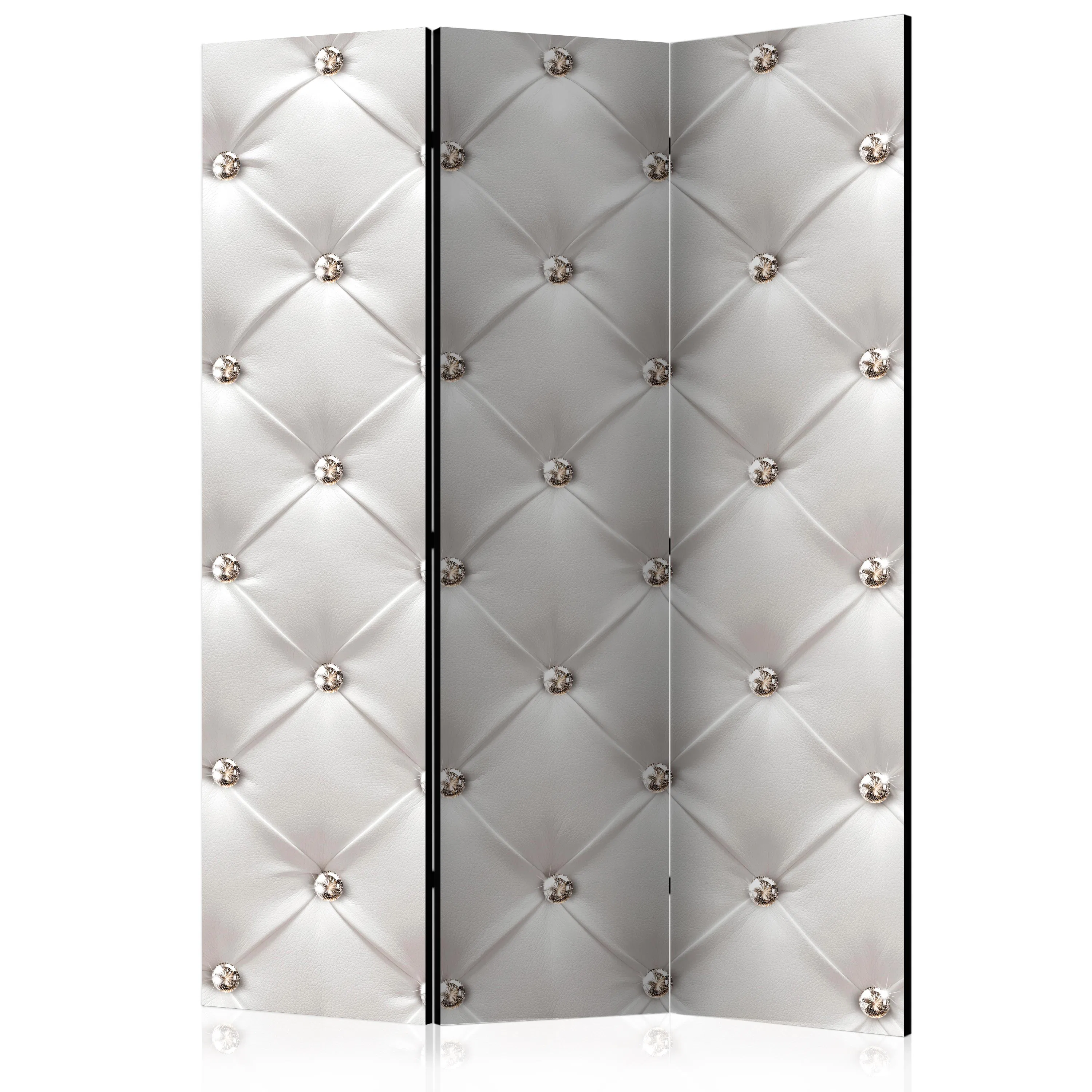 Rumsavdelare Skärmvägg Arkiio White Elegance 135x172 cm