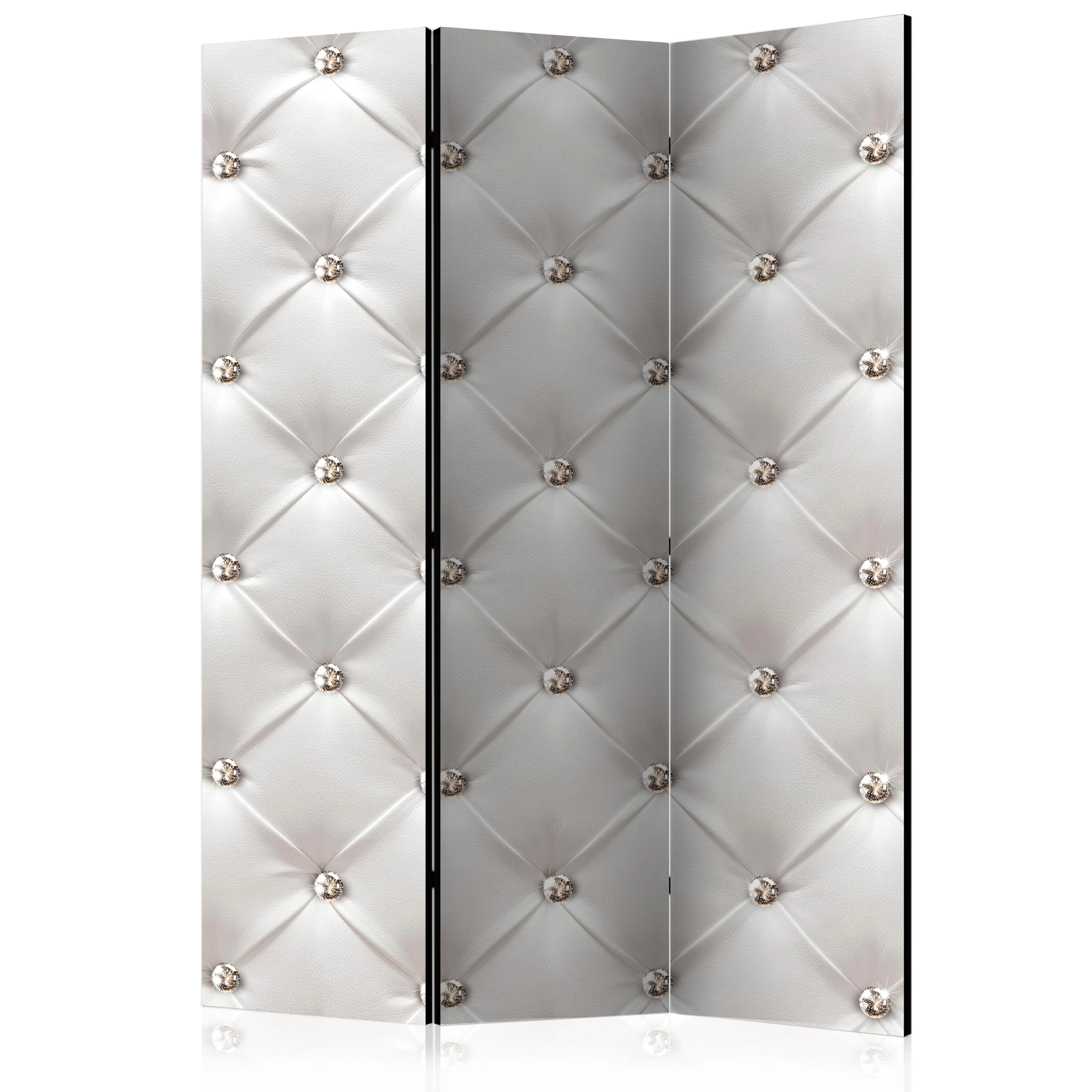 Rumsavdelare Skärmvägg Arkiio White Elegance 135x172 cm
