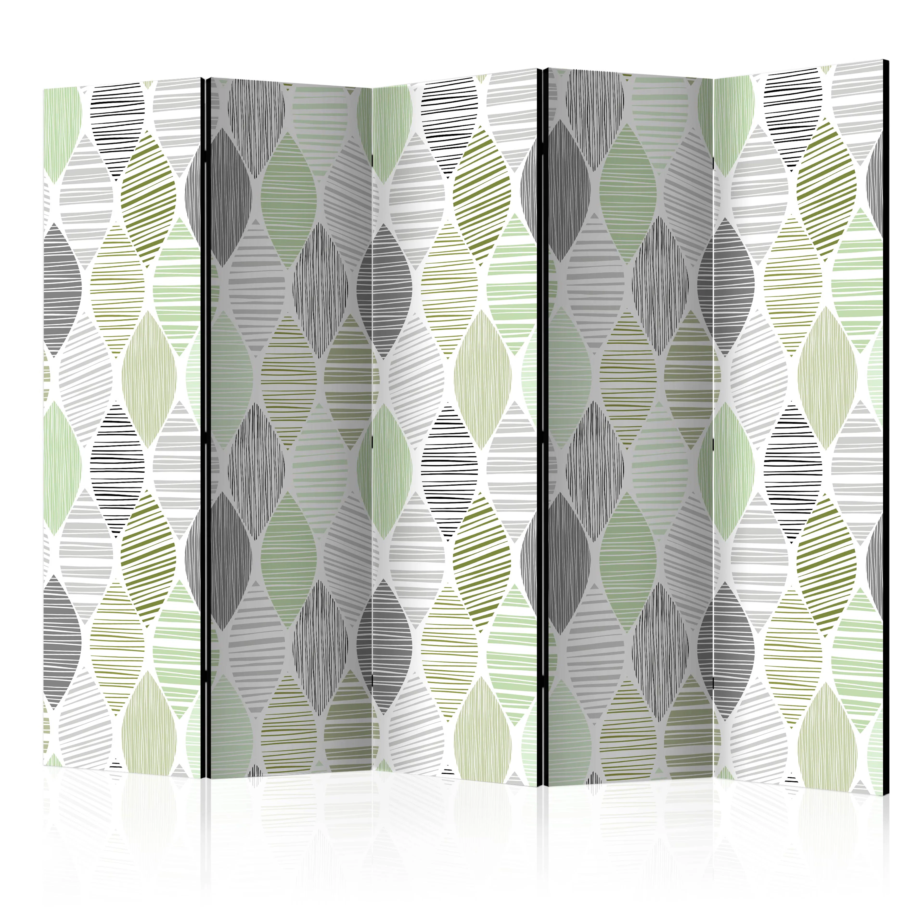 Rumsavdelare Skärmvägg Arkiio Green Tears II 225x172 cm