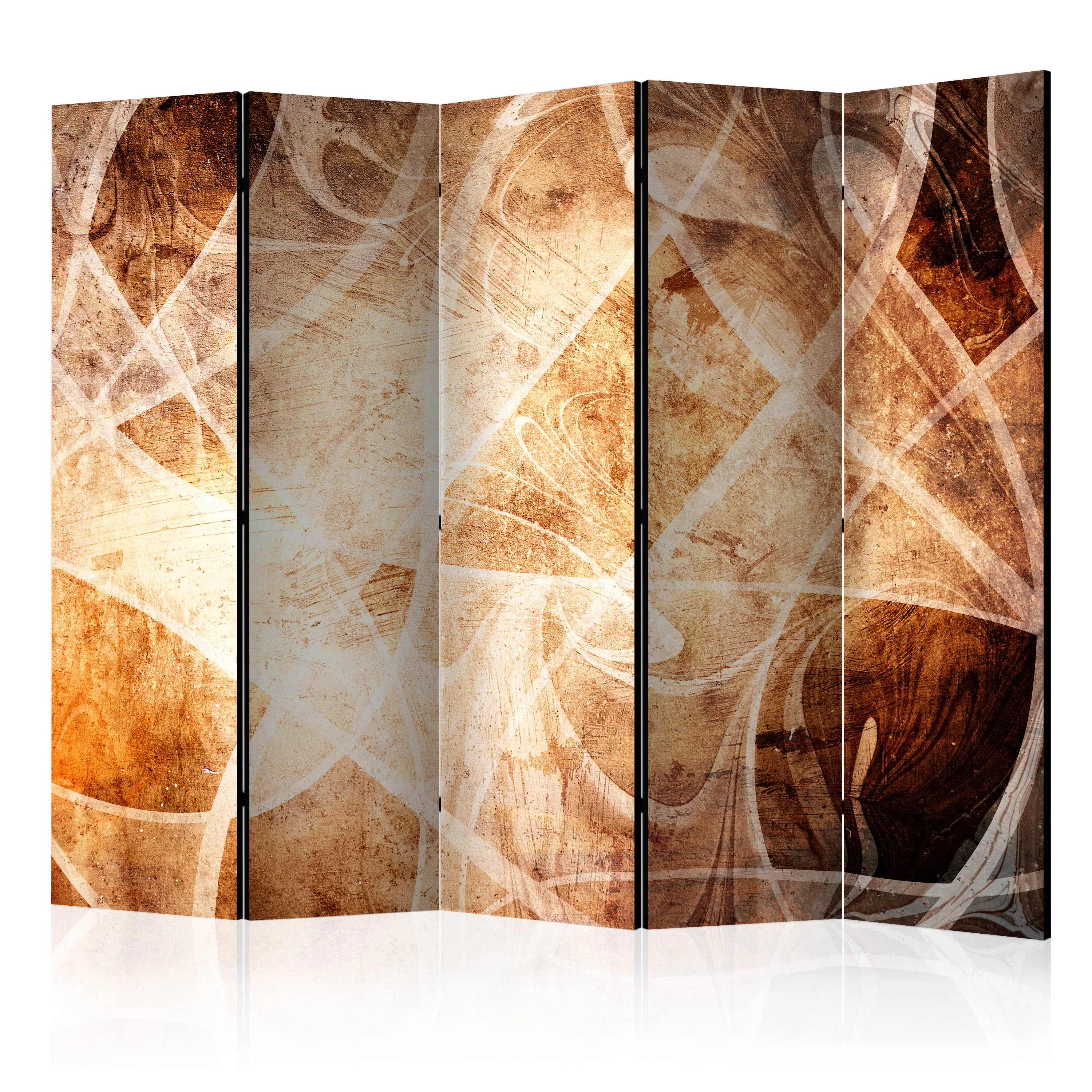 Rumsavdelare Skärmvägg Arkiio Brown Texture II 225x172 cm