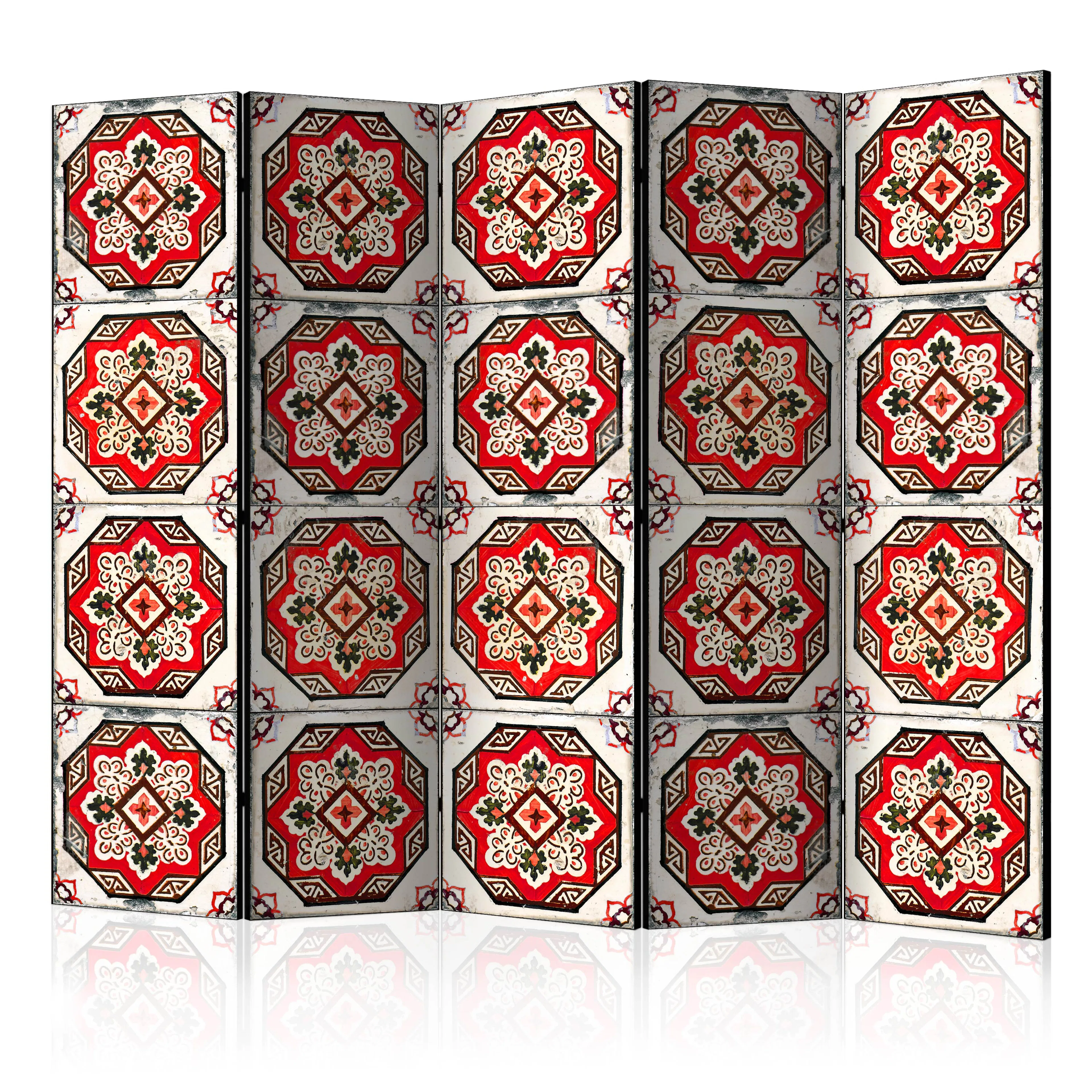 Rumsavdelare Skärmvägg Arkiio Dance of Red Line II 225x172 cm