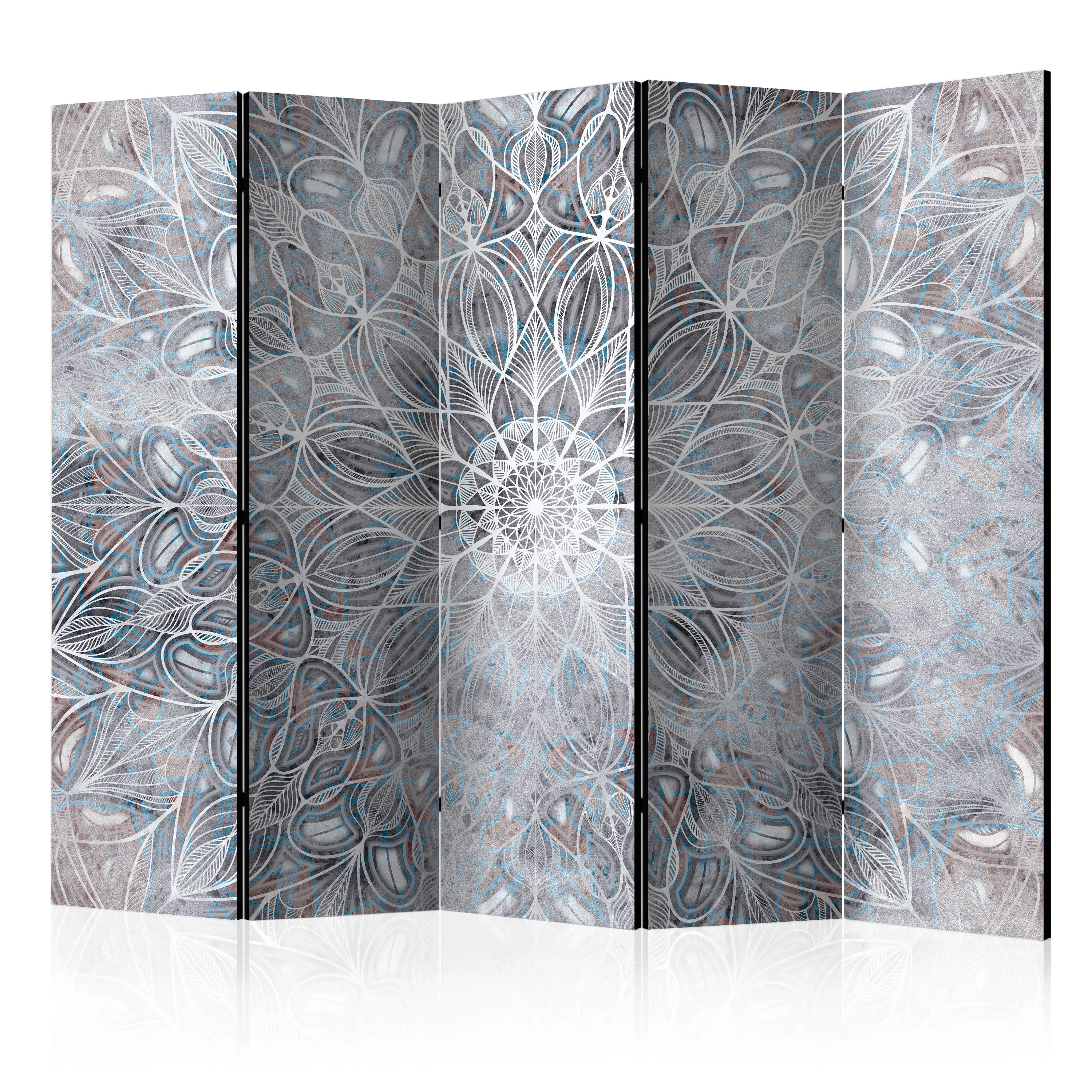 Rumsavdelare Skärmvägg Arkiio Blurred Mandala II 225x172 cm