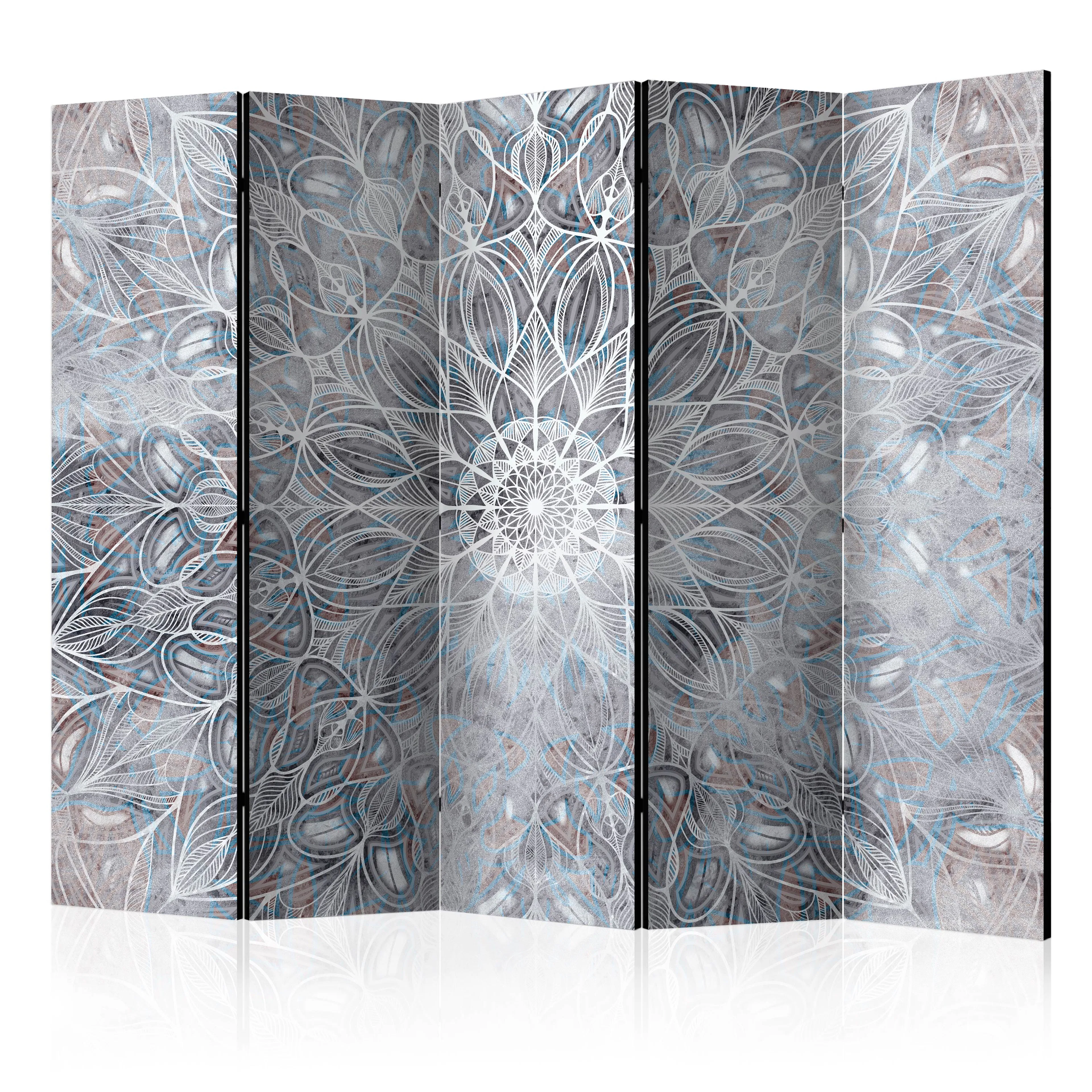 Rumsavdelare Skärmvägg Arkiio Blurred Mandala II 225x172 cm