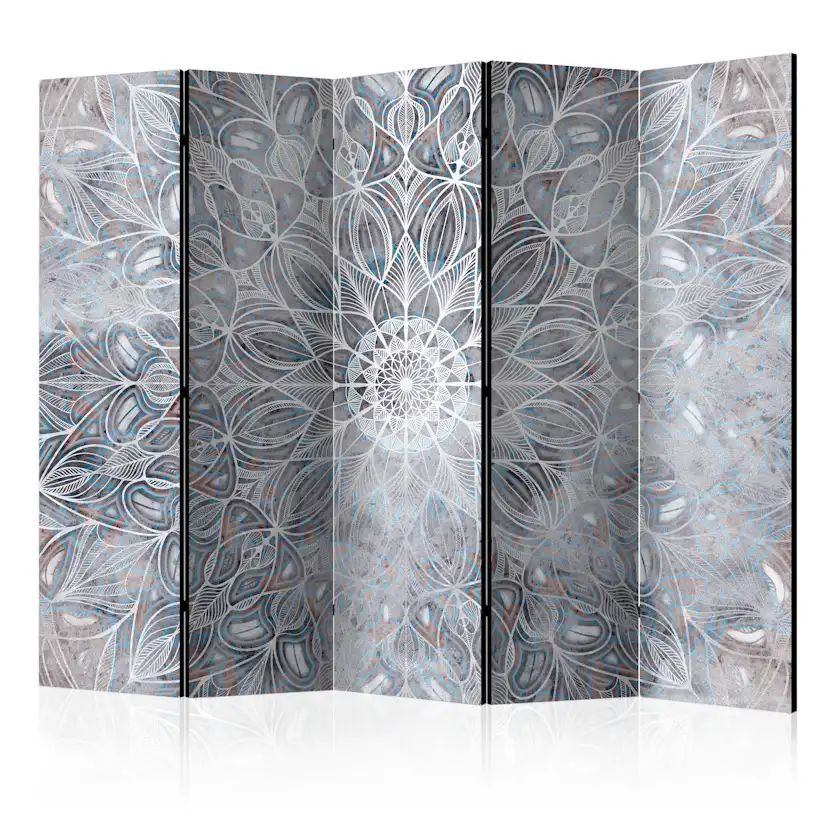 Rumsavdelare Skärmvägg Arkiio Blurred Mandala II 225x172 cm