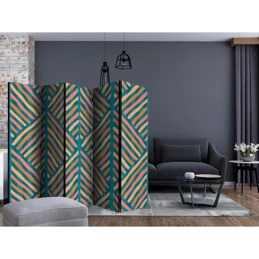 Rumsavdelare Skärmvägg Arkiio Ethnic Composition II 225x172 cm
